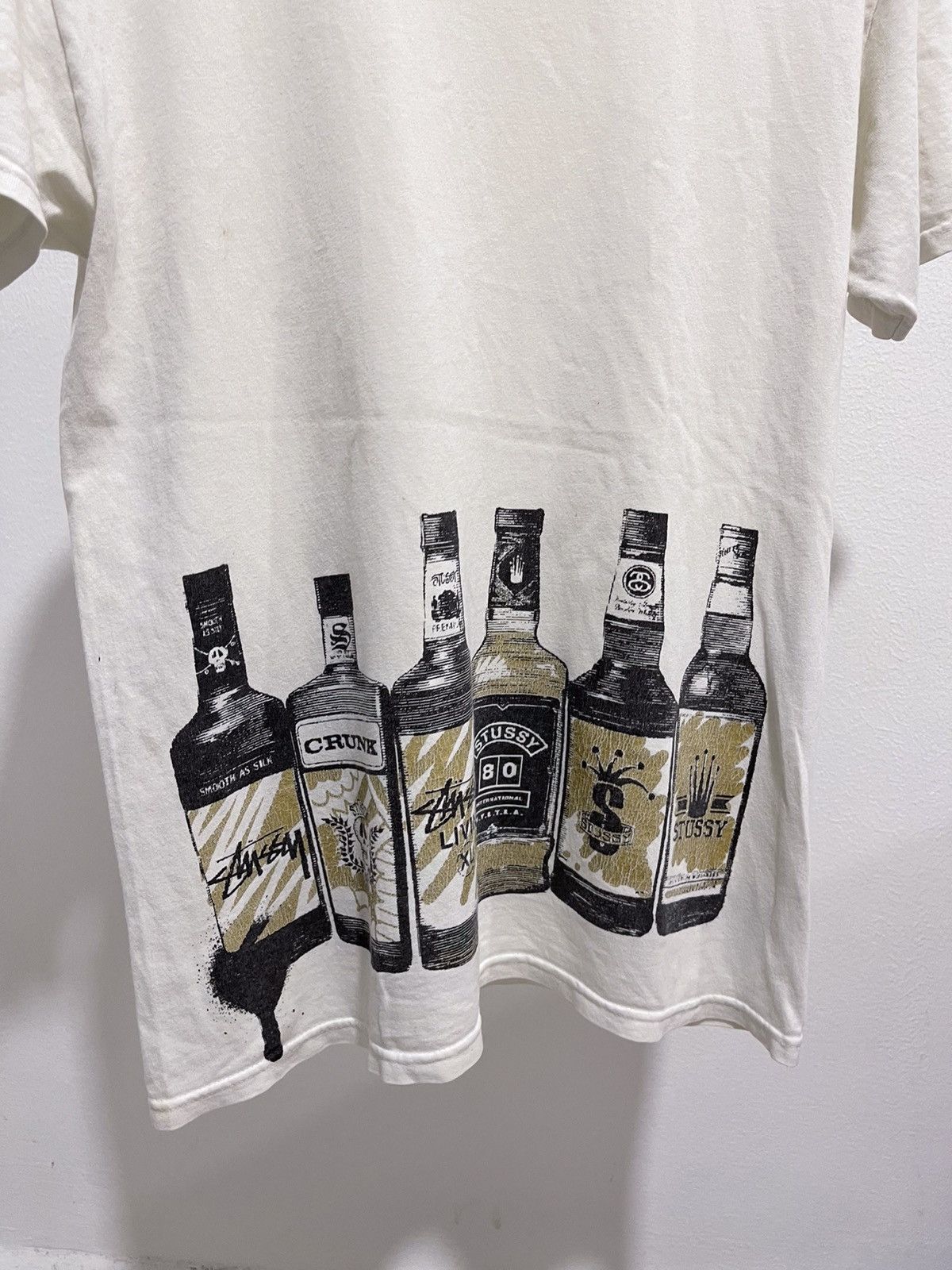 Stussy Vintage Stussy Bottle Print Tee Size US M / EU 48-50 / 2 - 6 Thumbnail