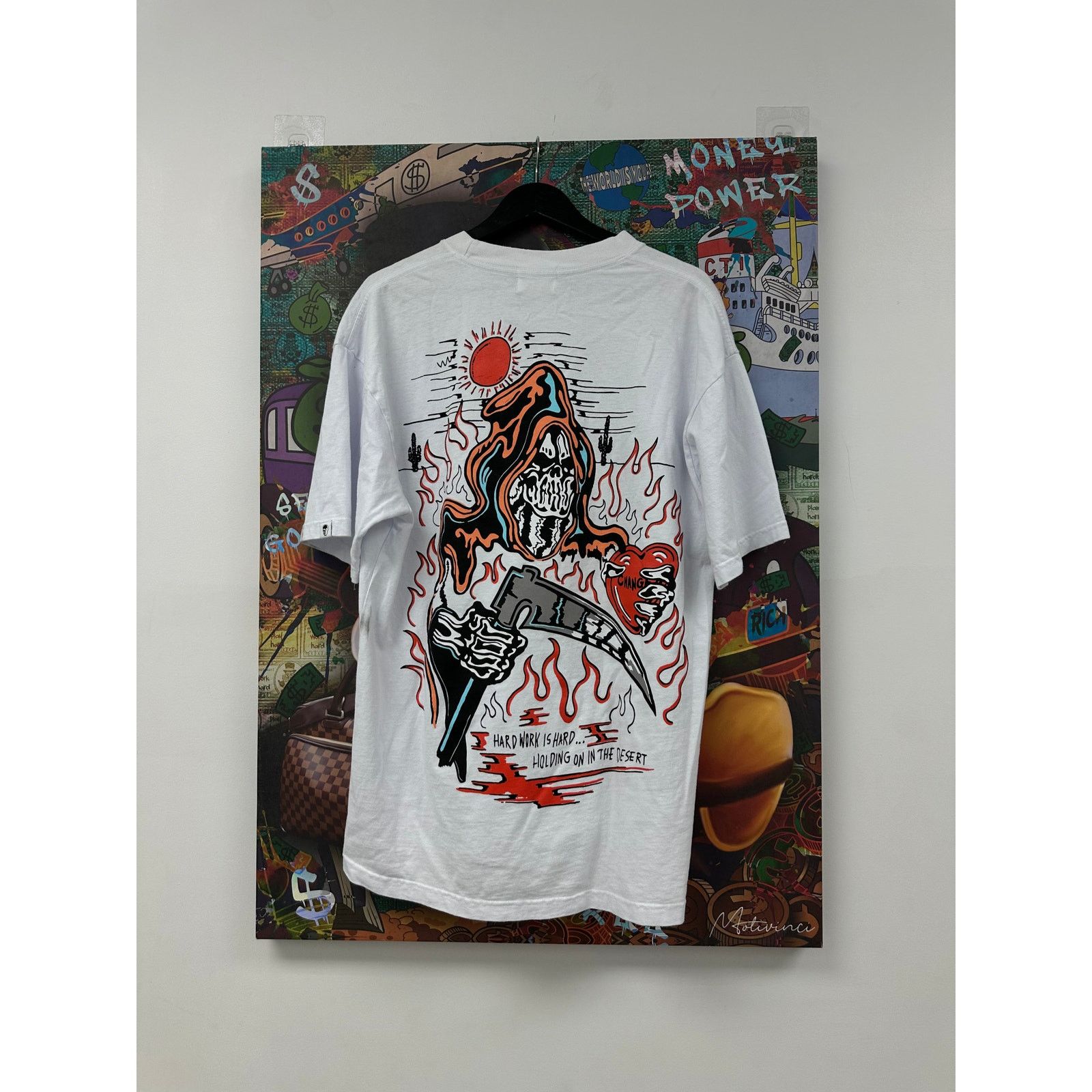 Warren Lotas Warren Lotas Tee White Used Large Size US L / EU 52-54 / 3 - 1 Thumbnail