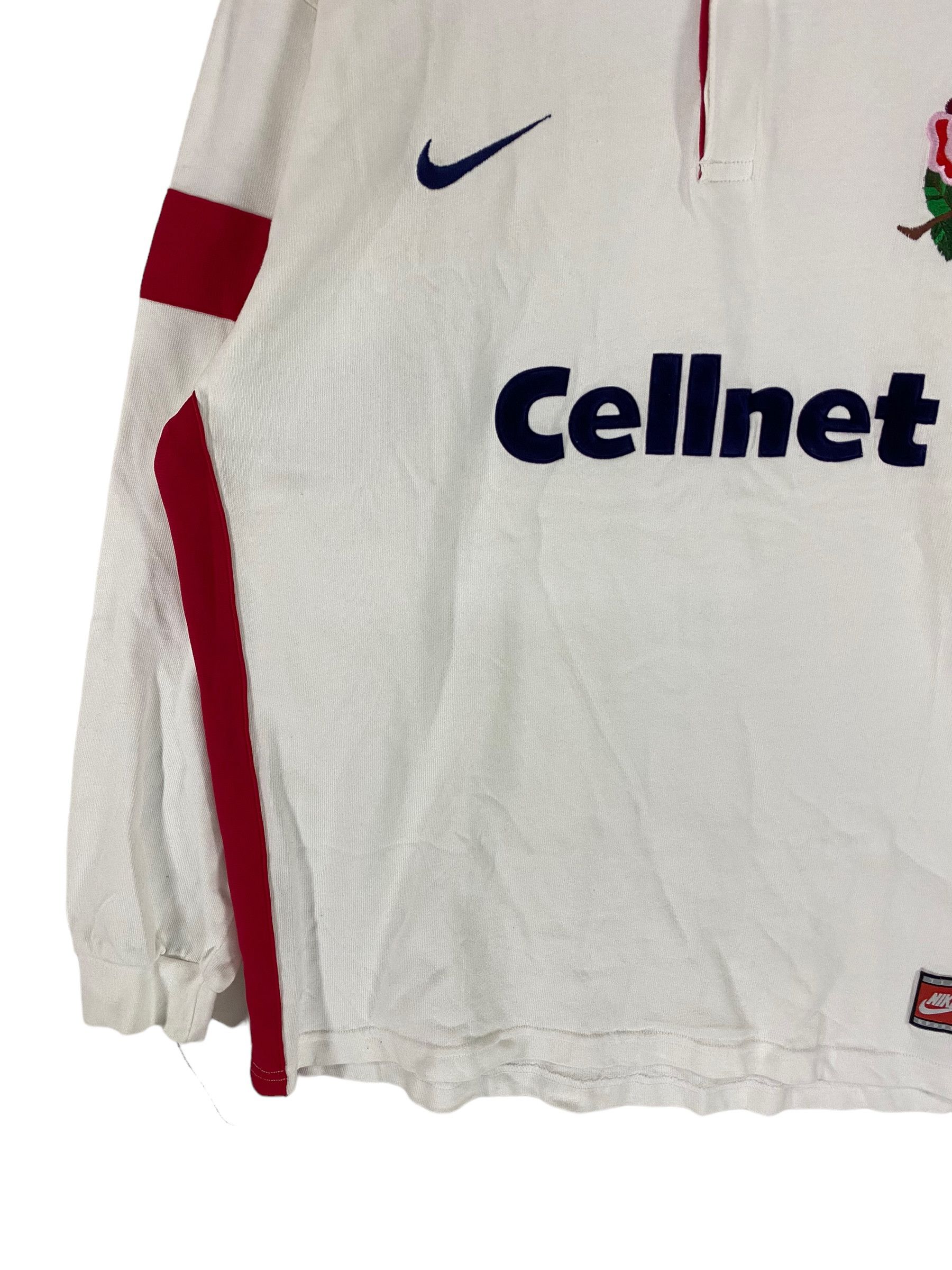 Nike × Vintage 90s England deadstock Celnett rugby jersey Size US XL / EU 56 / 4 - 5 Thumbnail