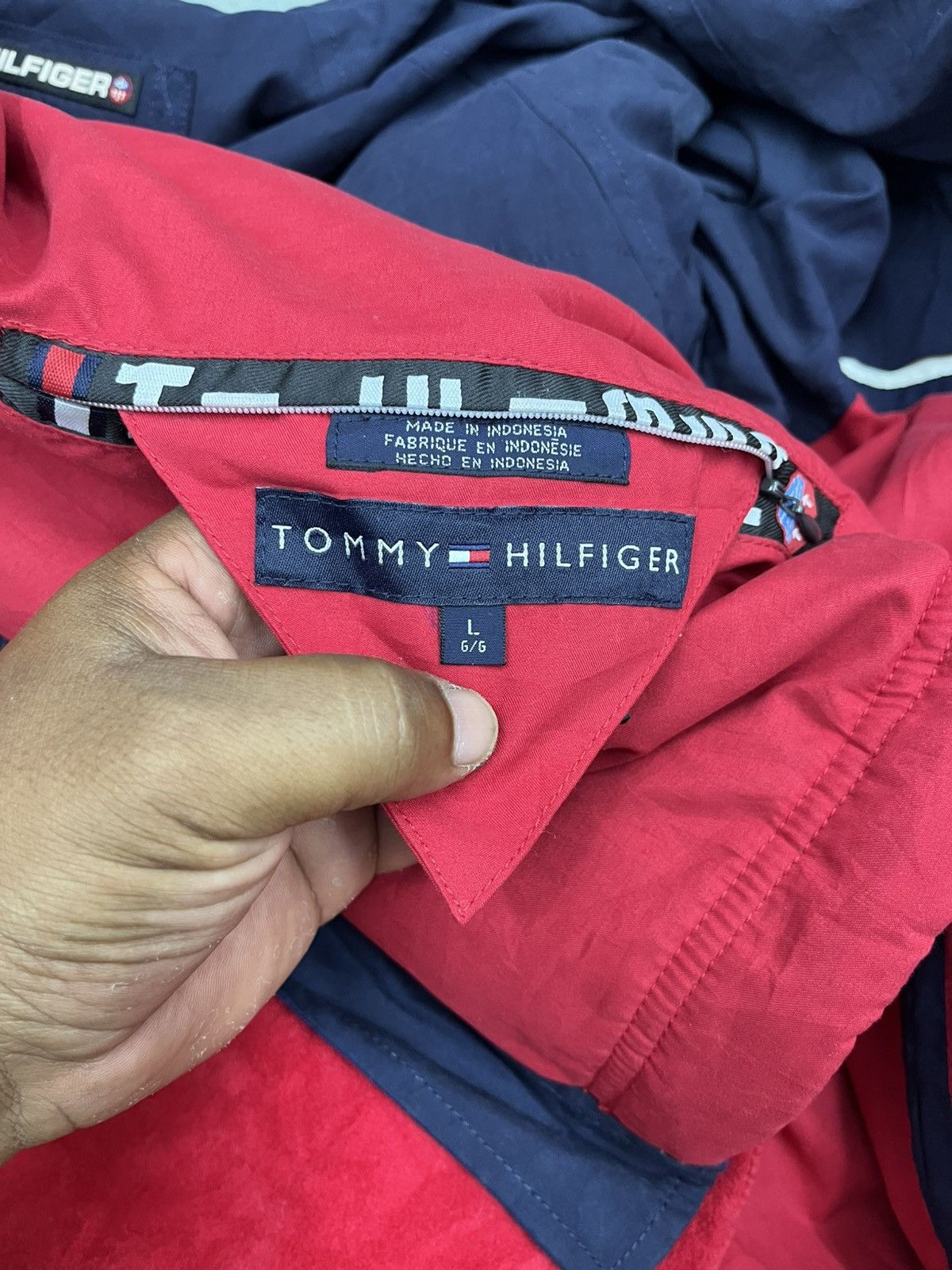 Tommy Hilfiger TOMMY HILFIGER WINTERPROOF REVERSIBLE HOODIE JACKET Size US L / EU 52-54 / 3 - 16 Thumbnail