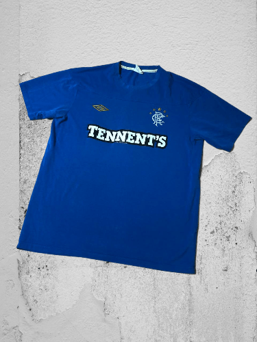 Umbro × Vintage Umbro Glasgow Rangers football home tee Size US XL / EU 56 / 4 - 1 Thumbnail