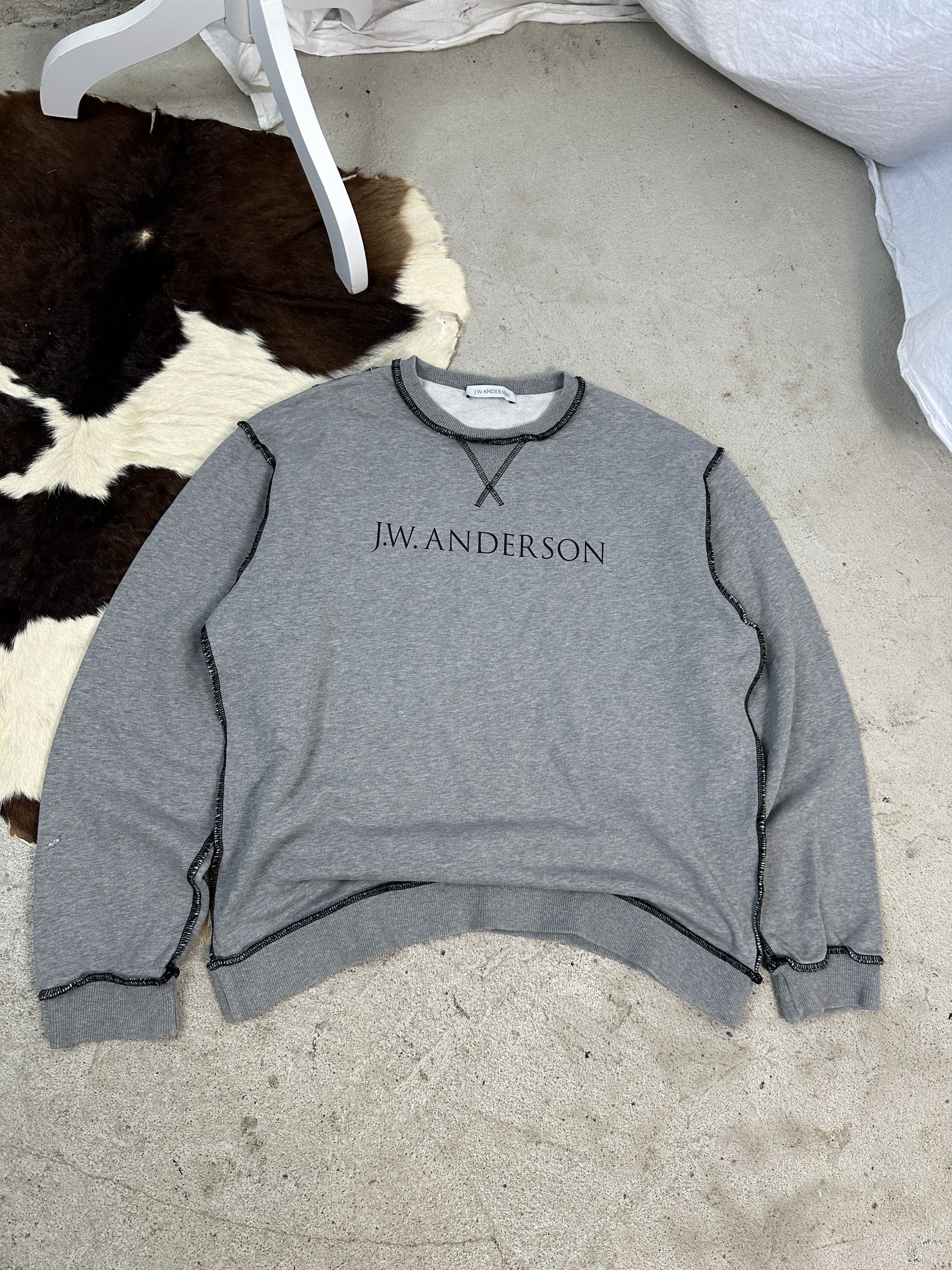 JW Anderson × Vintage JW Anderson Sweatshirt Size US XL / EU 56 / 4 - 1 Thumbnail