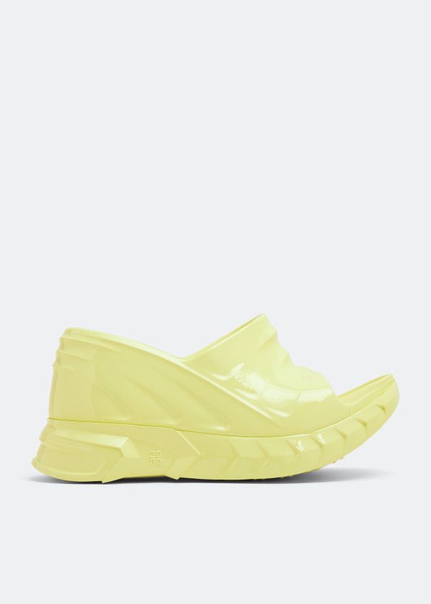 Givenchy o1srvl11e0225 Marshmallow Sandals in Yellow Size US 9 / IT 39 - 1 Thumbnail