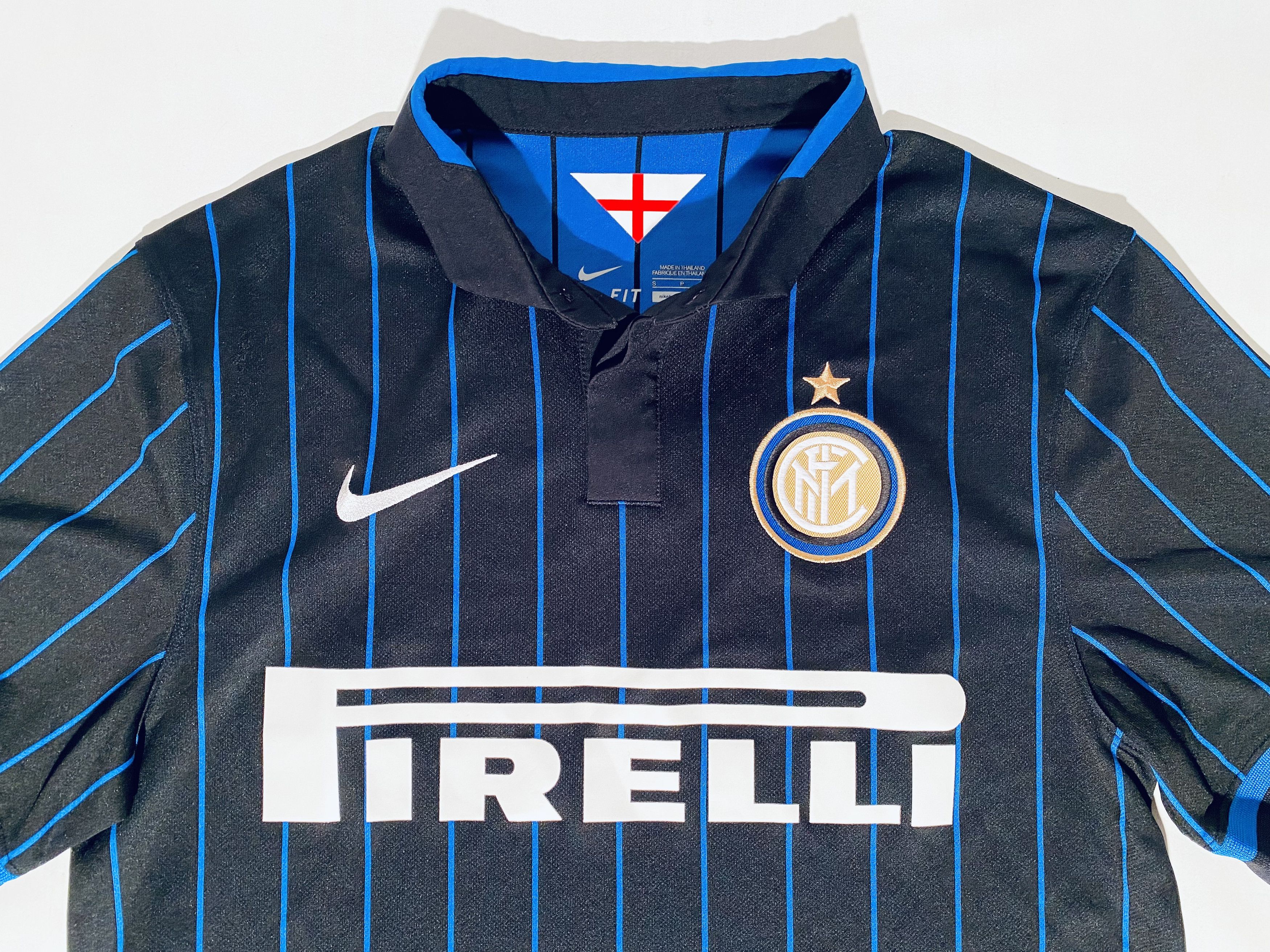 Nike Inter Milan Home Football Jersey Shirt 2014 - 2015 Size US S / EU 44-46 / 1 - 3 Thumbnail