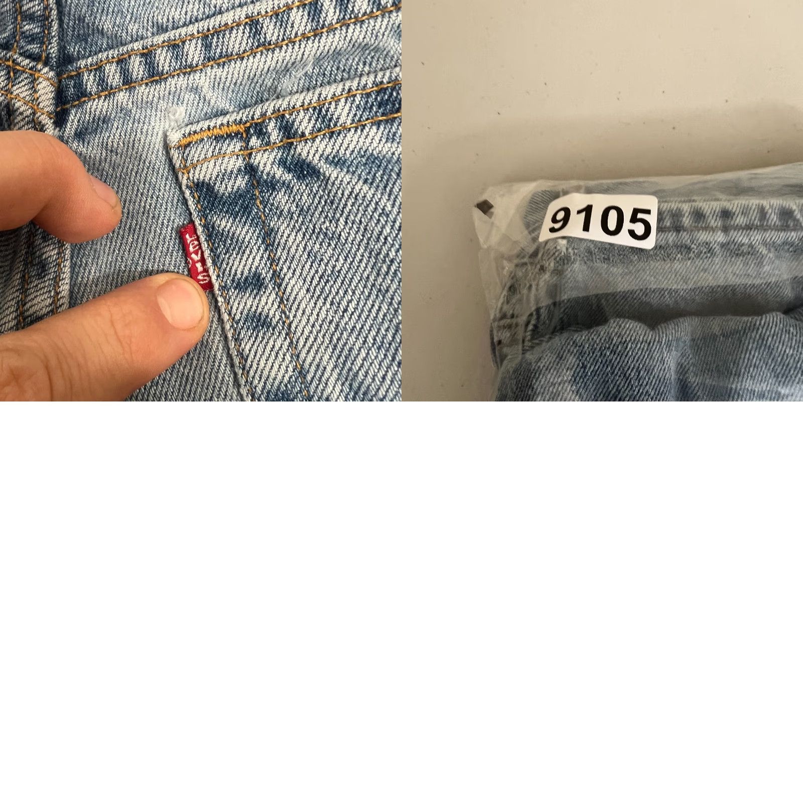 Levi's VINTAGE Levi's 550 Jeans Women's 14 Mis Stone Wash Relaxed Fit Tapered Leg 90s Cowboy USA Denim Blue 550 Model Mens Womens Size 36" / US 14 / IT 50 - 9 Thumbnail