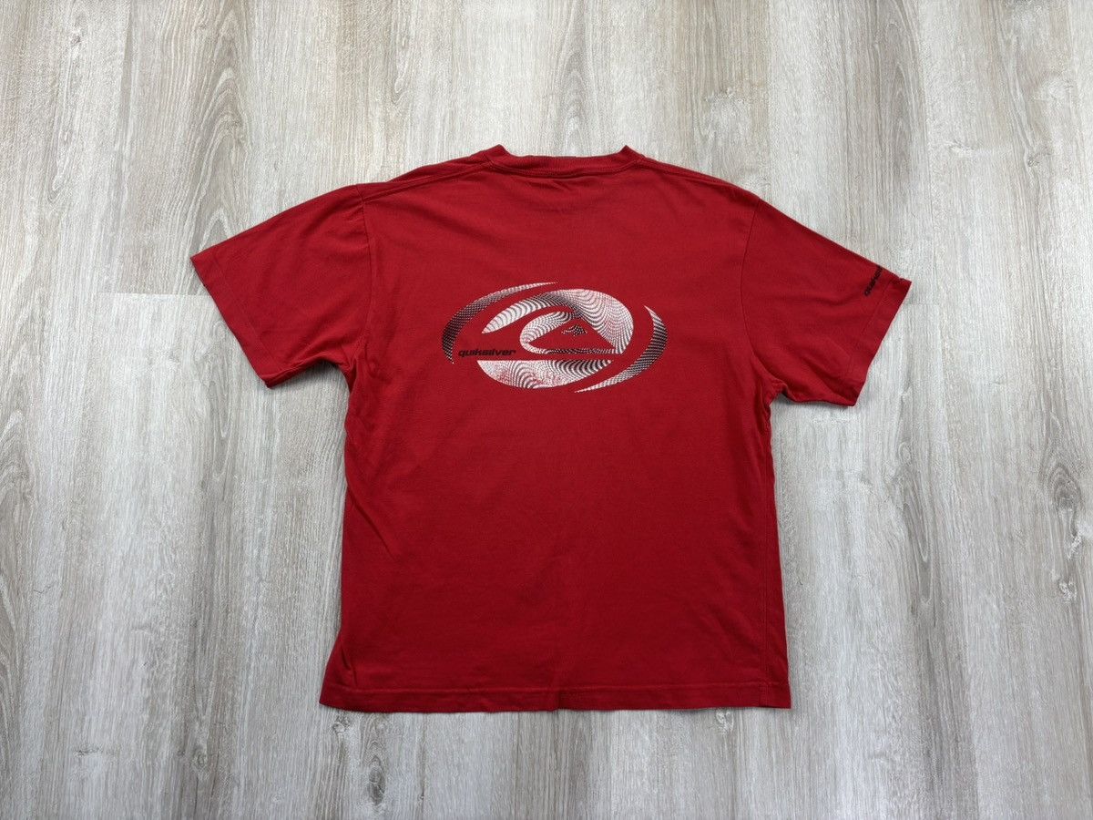 Quiksilver × Vintage Mens vintage t shirt Quiksilver Size Small Size US S / EU 44-46 / 1 - 7 Thumbnail