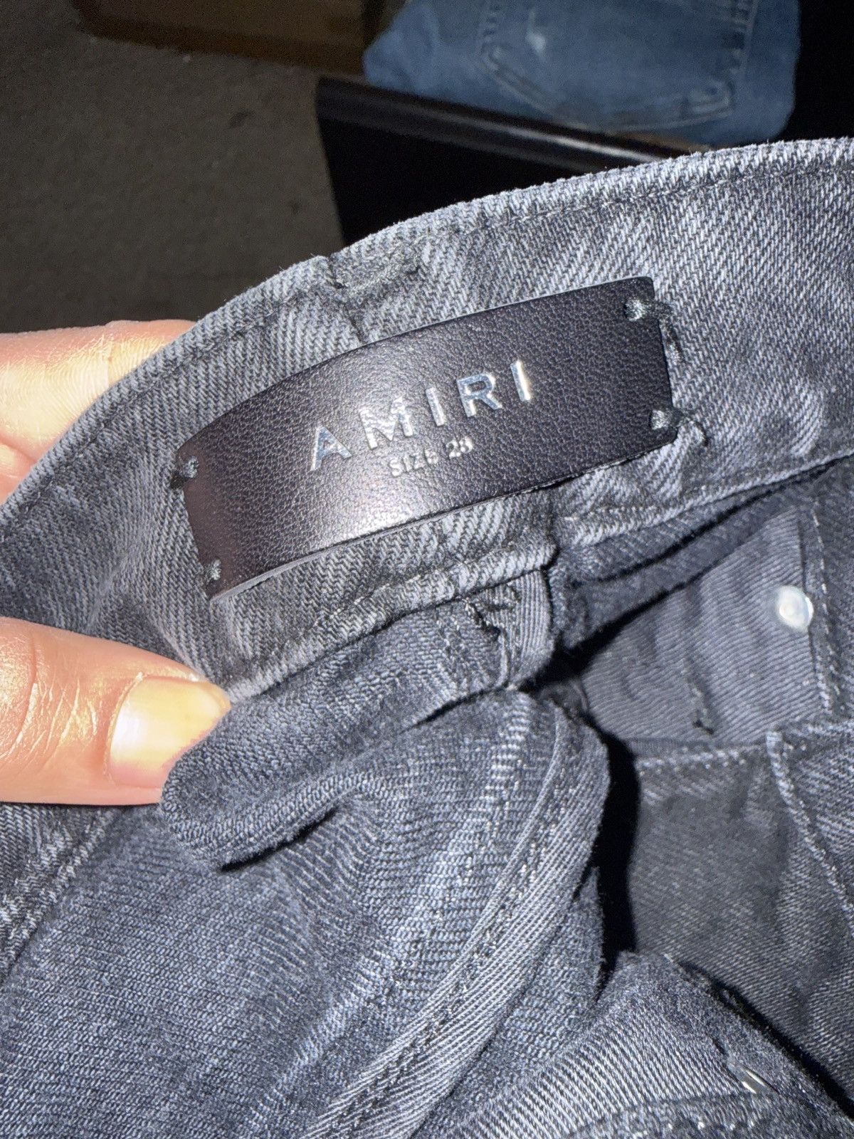 Amiri Amiri mohair vintage black loose jeans Size US 28 / EU 44 - 7 Thumbnail