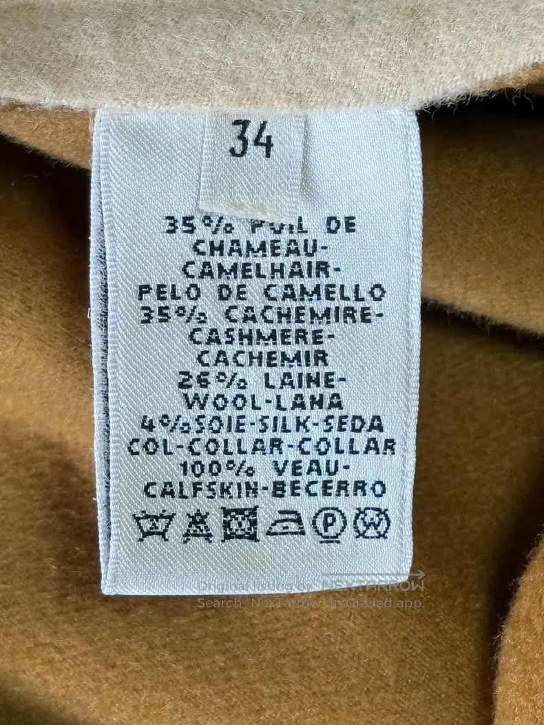 Hermes Hermes Women's Cashmere Overcoat Size XXS / US 00 / IT 34 - 7 Thumbnail