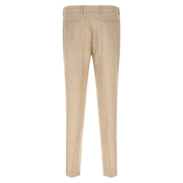 Brunello Cucinelli BRUNELLO CUCINELLI Beige Hopsack Suit New & Authentic (Men's Size US XL / EU 56 / 4 - 5 Thumbnail
