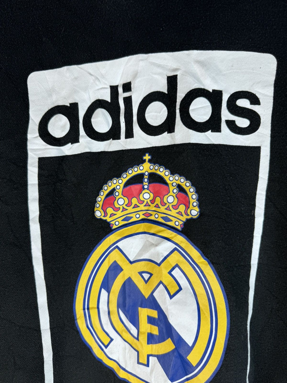 Adidas Y2k vintage Adidas Real Madrid football soccer Hoodie Size US M / EU 48-50 / 2 - 3 Thumbnail