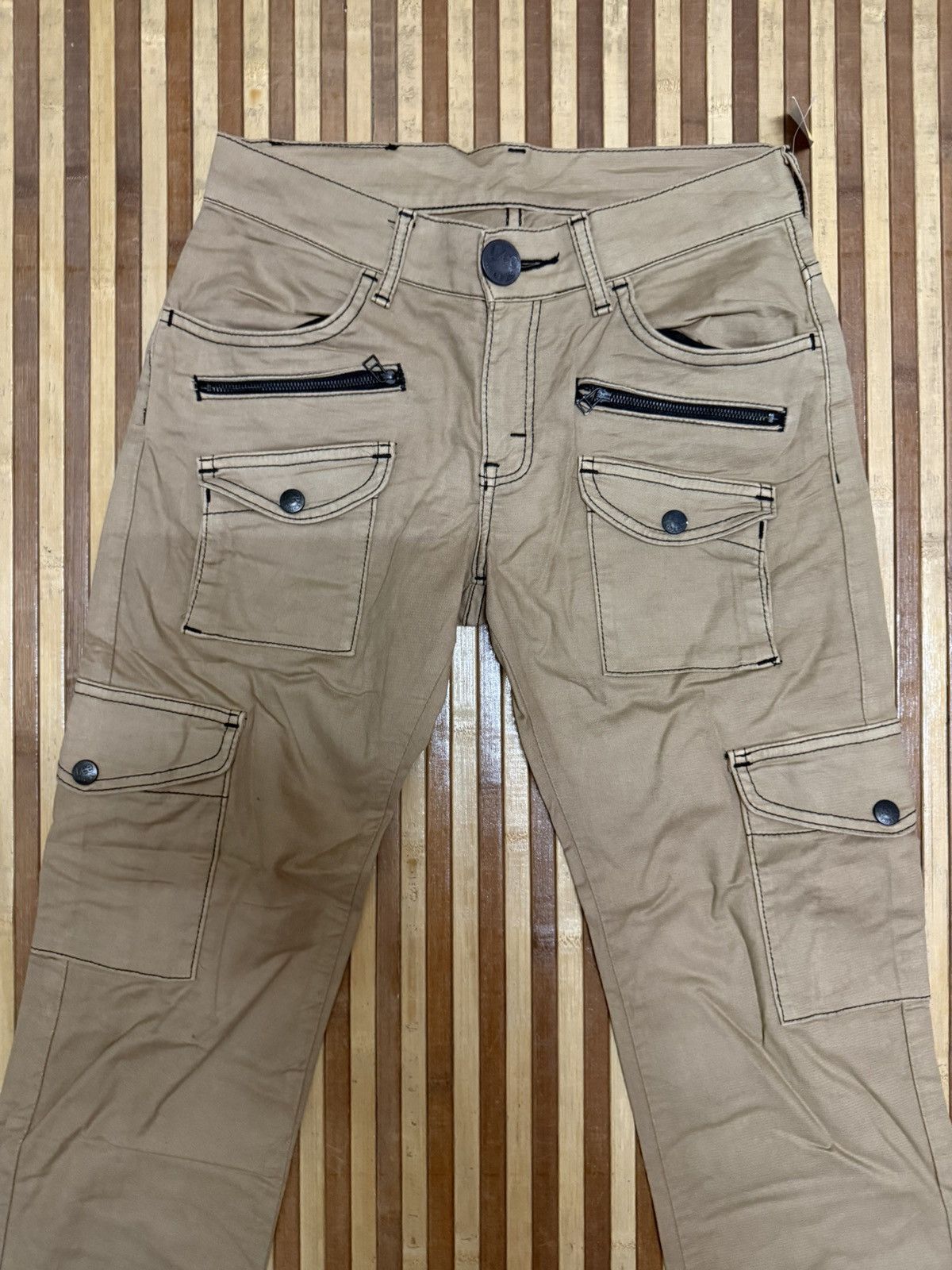 Lee Lee Japan Style Bush Pocket Cargo Pants Streetwear / W28X31 Size US 28 / EU 44 - 3 Thumbnail