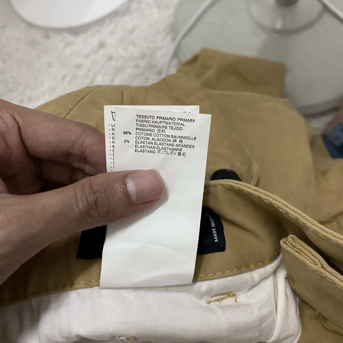 Dsquared2 × Vintage Vintage Dsquared Cargo Khaki Worker Casual Pants Size US 34 / EU 50 - 24 Thumbnail