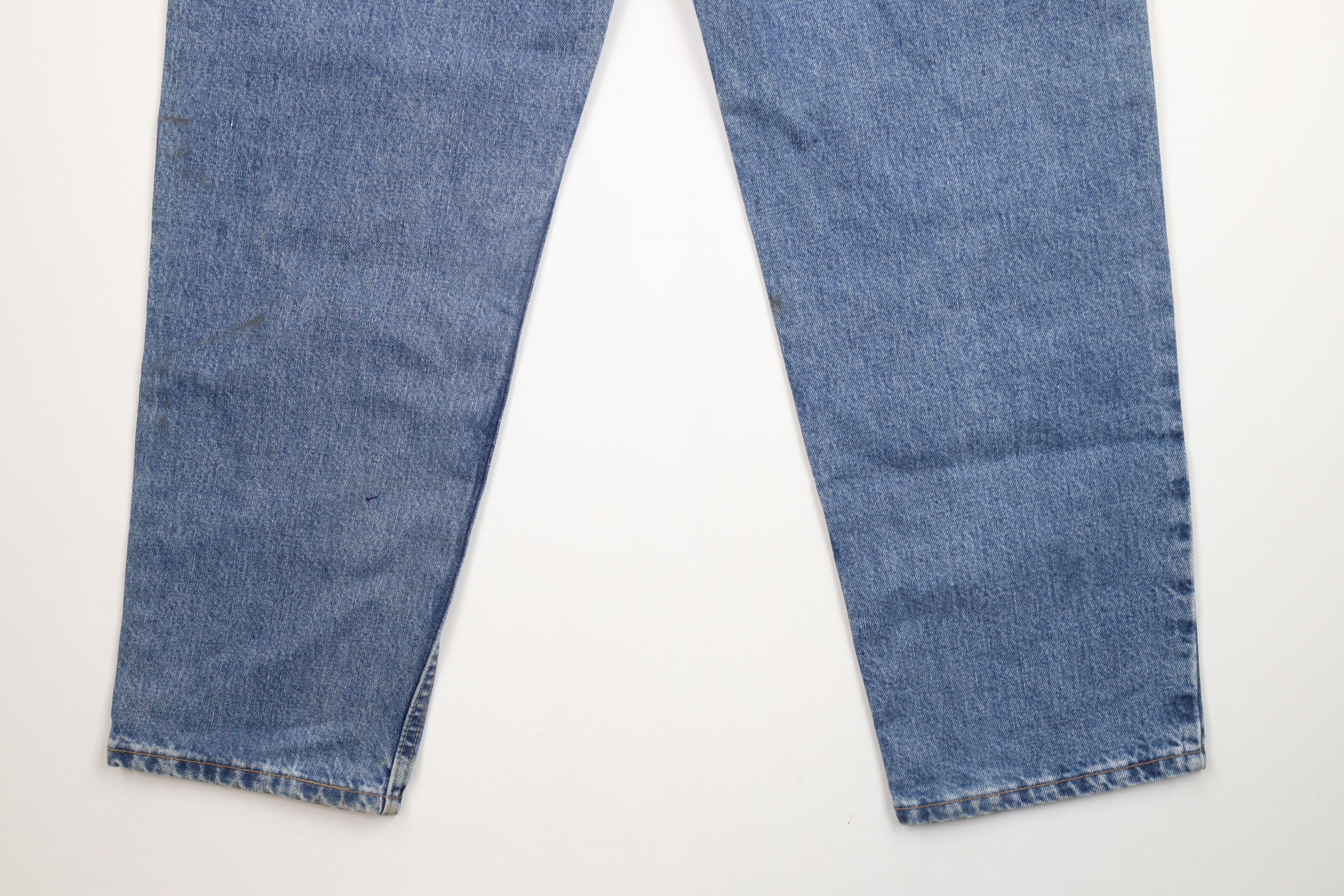 Levi's × Vintage Vintage 90s Levis 550 Relaxed Fit Denim Jeans Blue USA Size US 38 / EU 54 - 15 Thumbnail