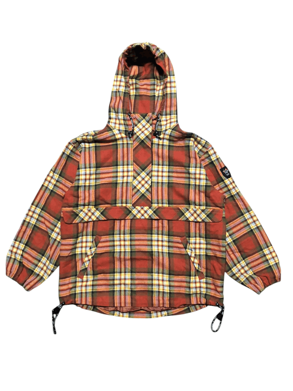 Japanese Brand 1998 Nagano Olimpic Japan Tartan Anorak Jacket Size M / US 6-8 / IT 42-44 - 1 Thumbnail