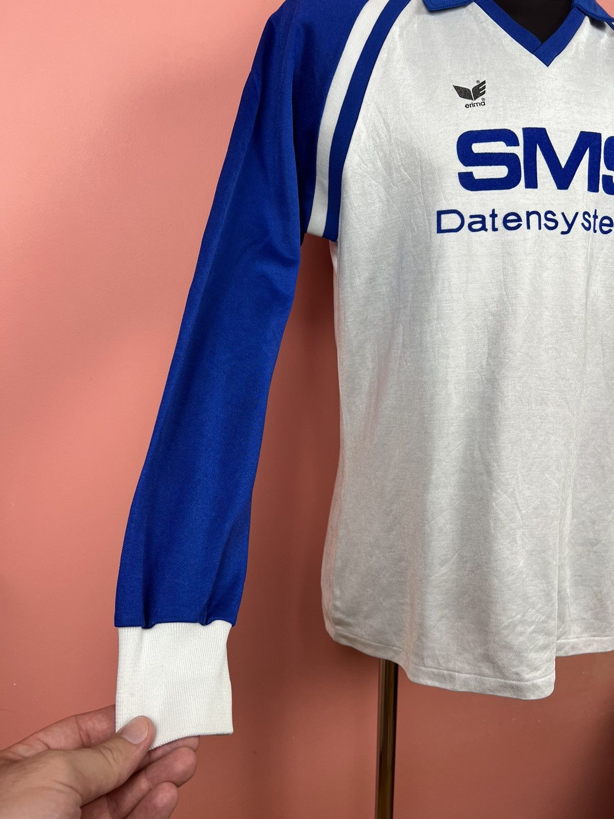 Erima Erina sms jersey vintage rare 80 - 90 long-sleeve Size US L / EU 52-54 / 3 - 4 Thumbnail