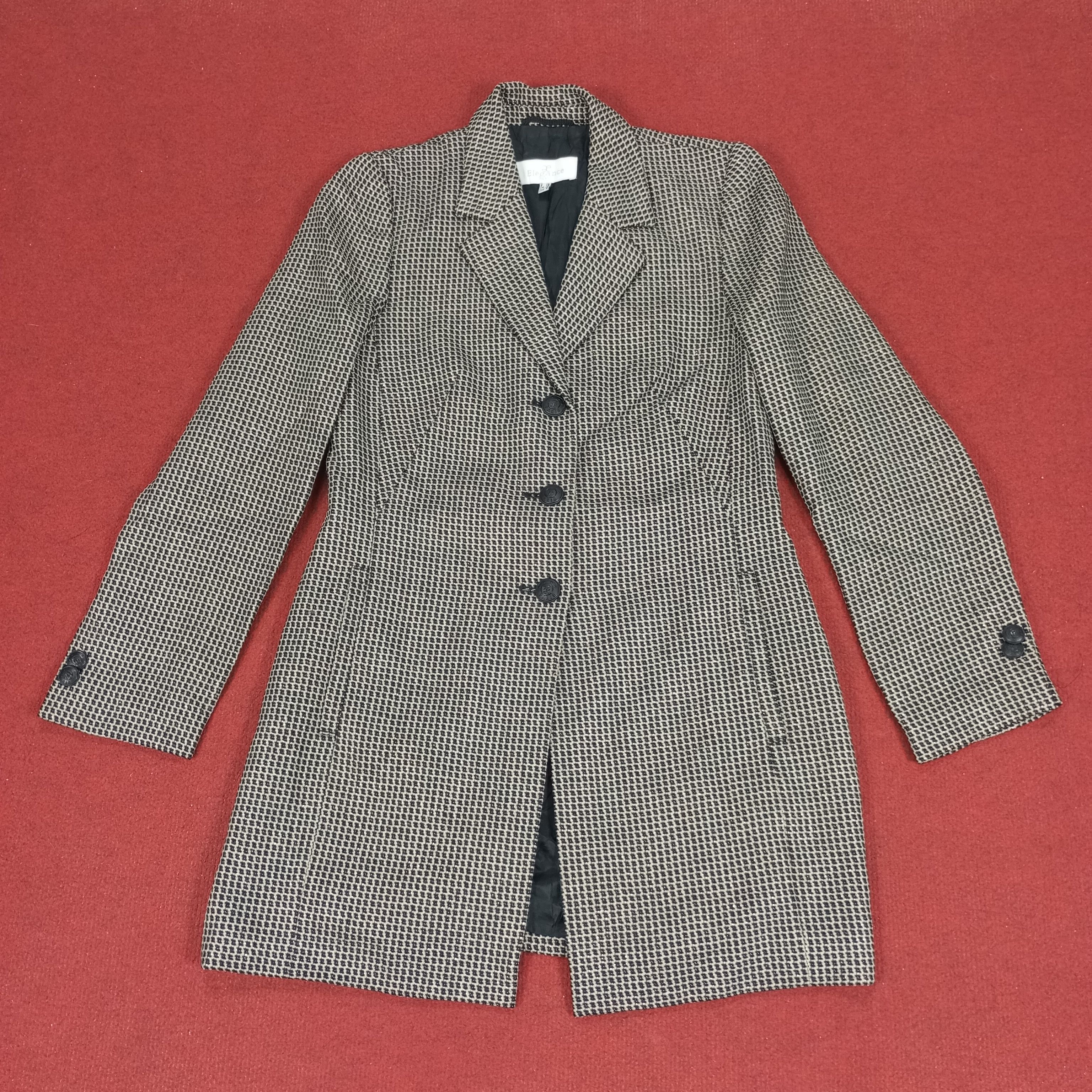Vintage Ae Elegance Paris Blazer Formal Woking Office Style Size XS / US 0-2 / IT 36-38 - 1 Thumbnail
