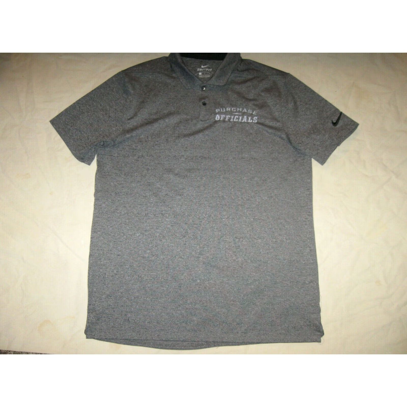 Nike Nike Shirt Mens Large Gray Purchase Officials Supplies Golf Polo Men Referee Akron Ohio Size US L / EU 52-54 / 3 - 2 Thumbnail