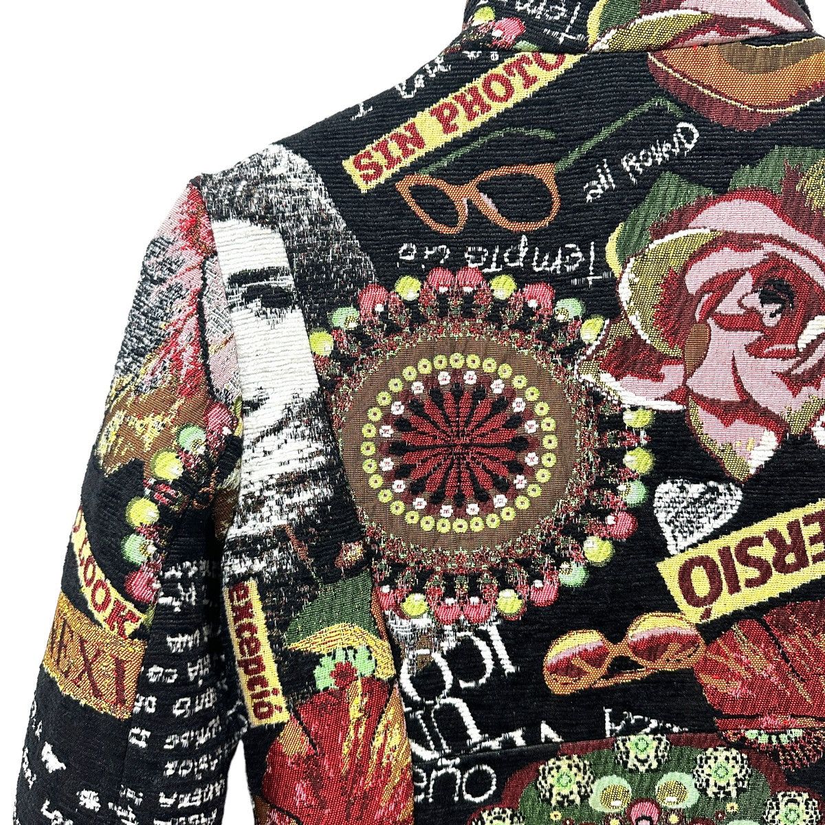 Desigual Manteau coat multi embroidery vintage Size XS / US 0-2 / IT 36-38 - 7 Thumbnail