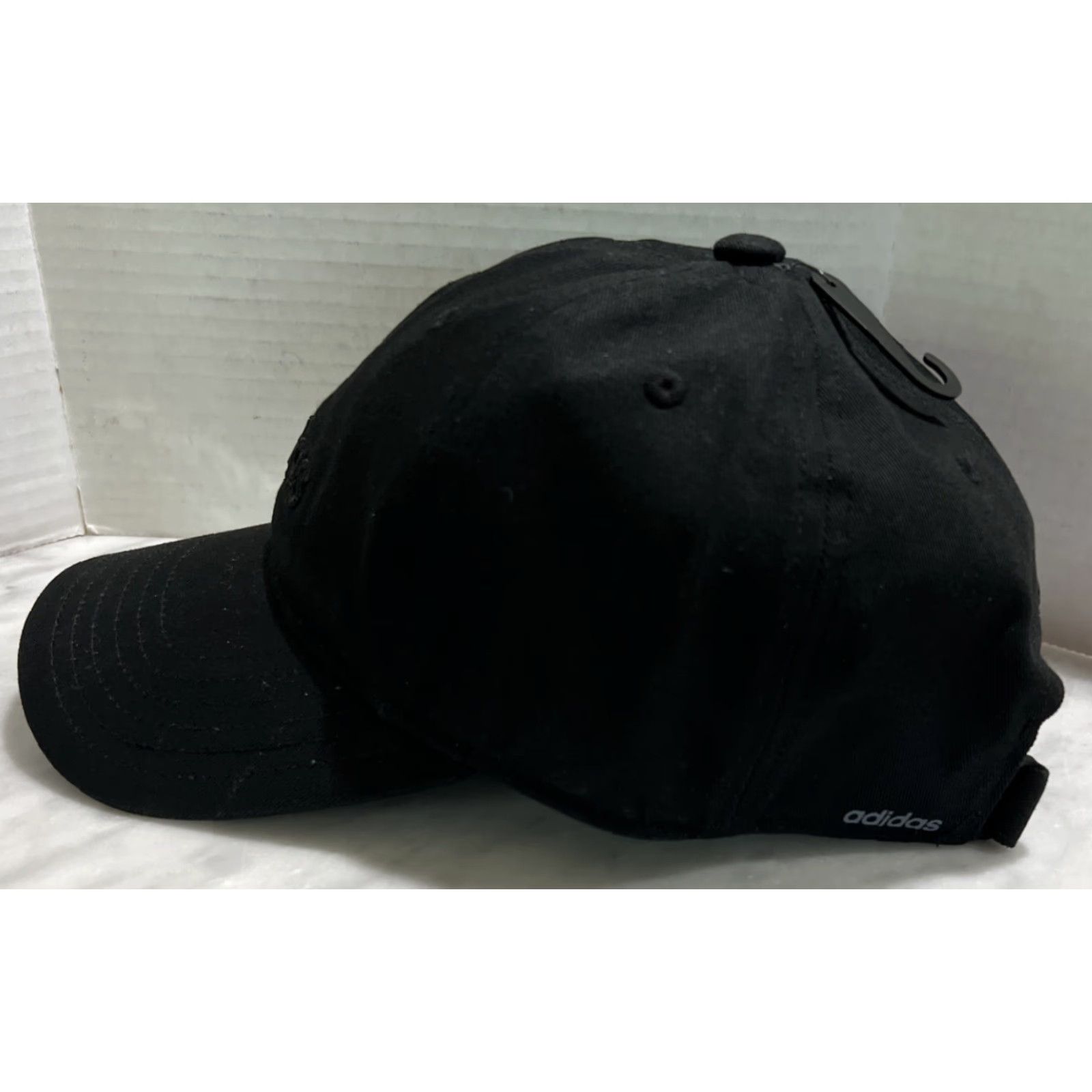 Adidas Adidas Contender Hat Women’s Fit Adjustable Black Climalite Golf Pickleball NWT Size ONE SIZE - 3 Thumbnail