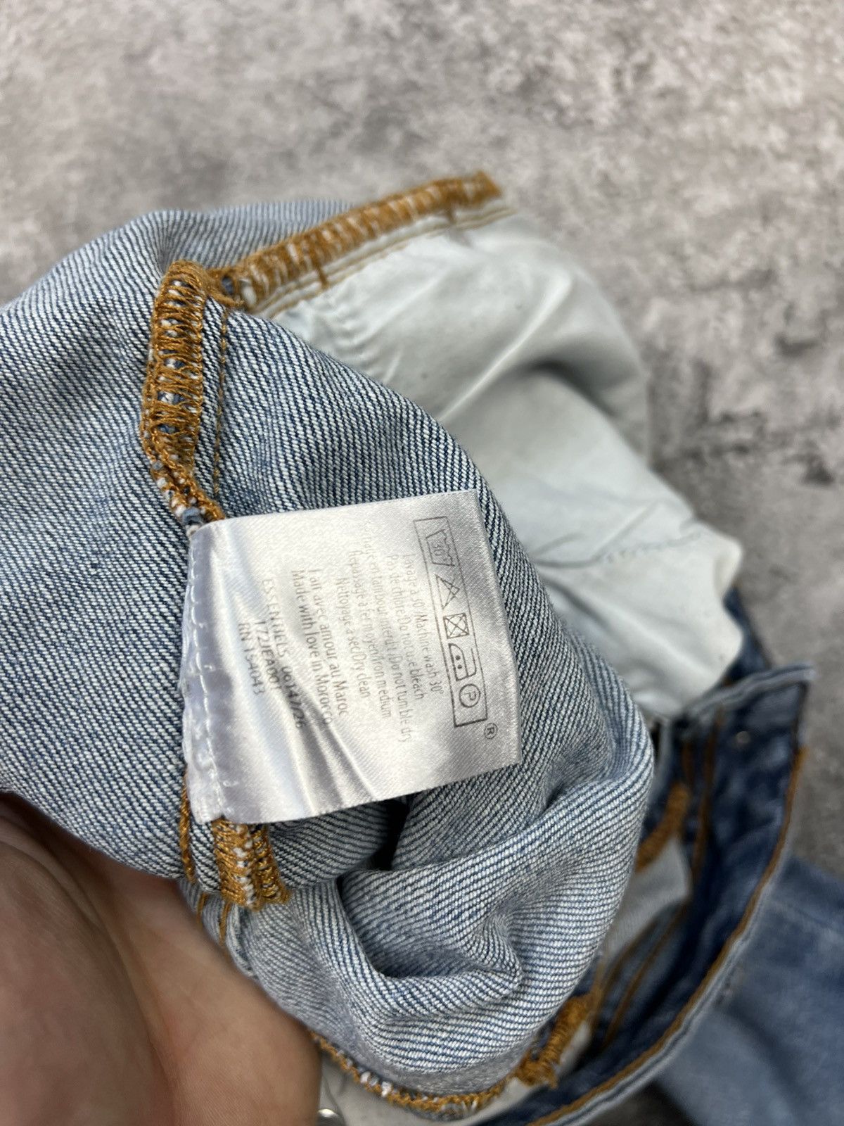 Sezane Sezane Blue Denim Pants Womens Jeans Size 25" / US 0 / IT 36 - 8 Thumbnail