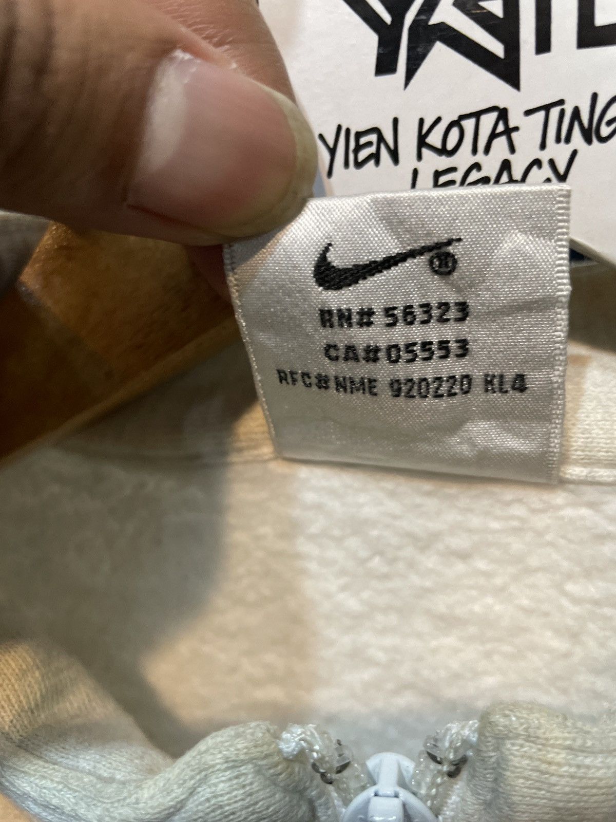 Nike 🔥VINTAGE🔥NIKE HALF ZIPPER CENTER AND BACKHIT Size US XL / EU 56 / 4 - 5 Thumbnail
