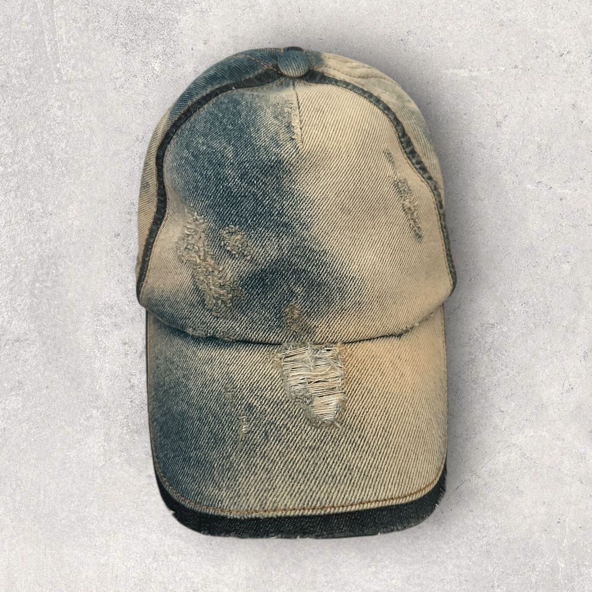 Diesel Diesel C-Inst Distressed Hat Size ONE SIZE - 2 Thumbnail