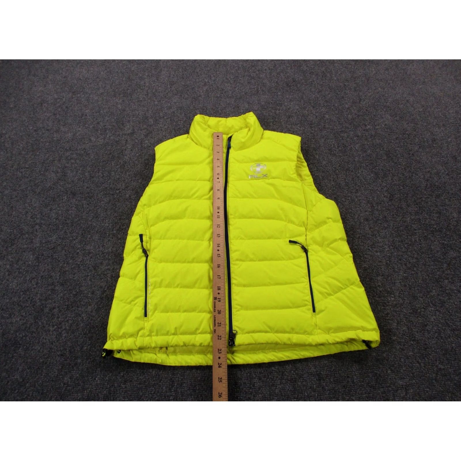 RLX Ralph Lauren RLX Ralph Lauren Jacket Mens M Yellow Vest Down Puffer Performance Active Size US M / EU 48-50 / 2 - 3 Thumbnail