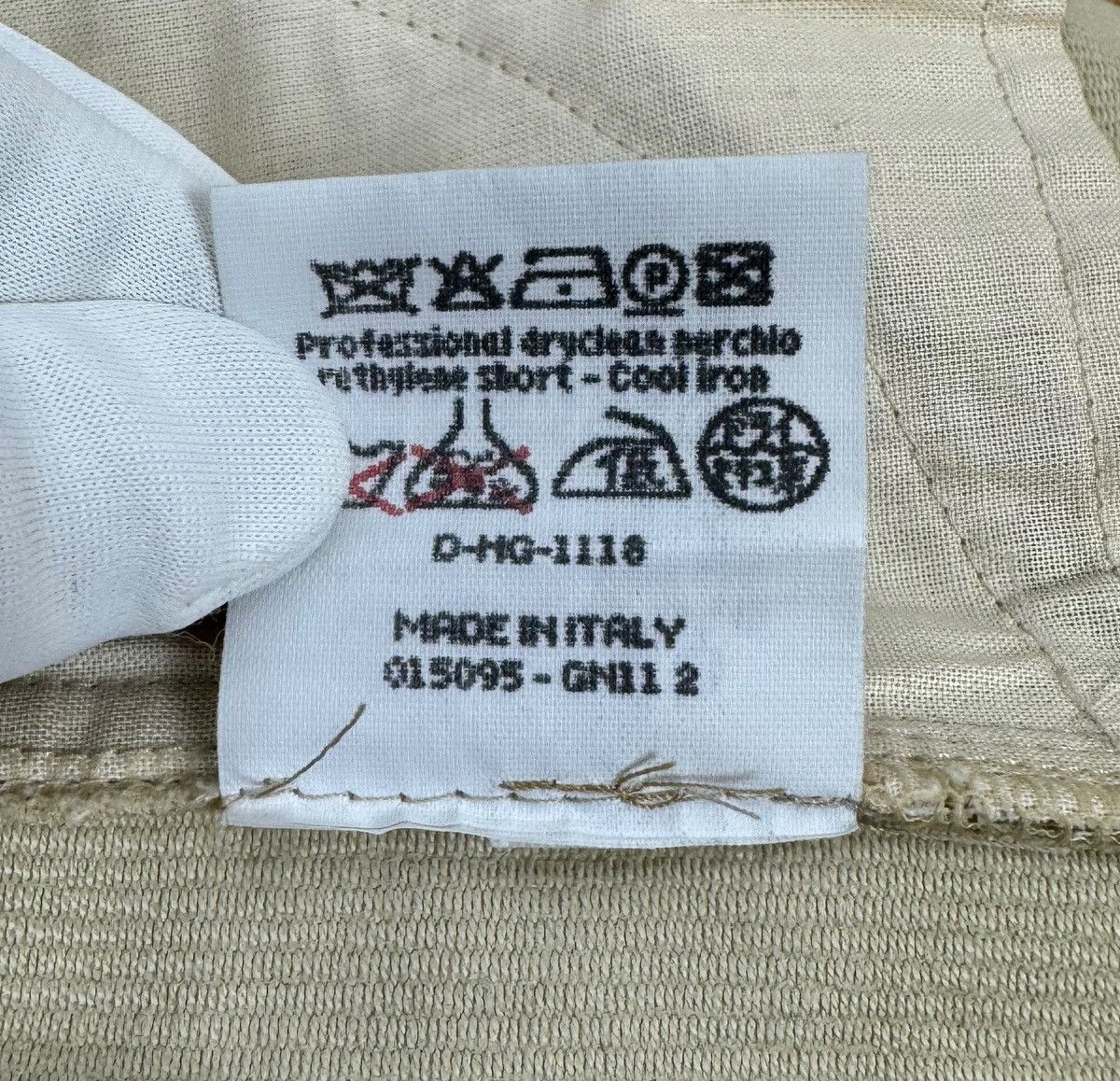 Iceberg Iceberg Chino Wide Leg Pants Cotton Beige size 38 Size 26" / US 2 / IT 38 - 12 Thumbnail