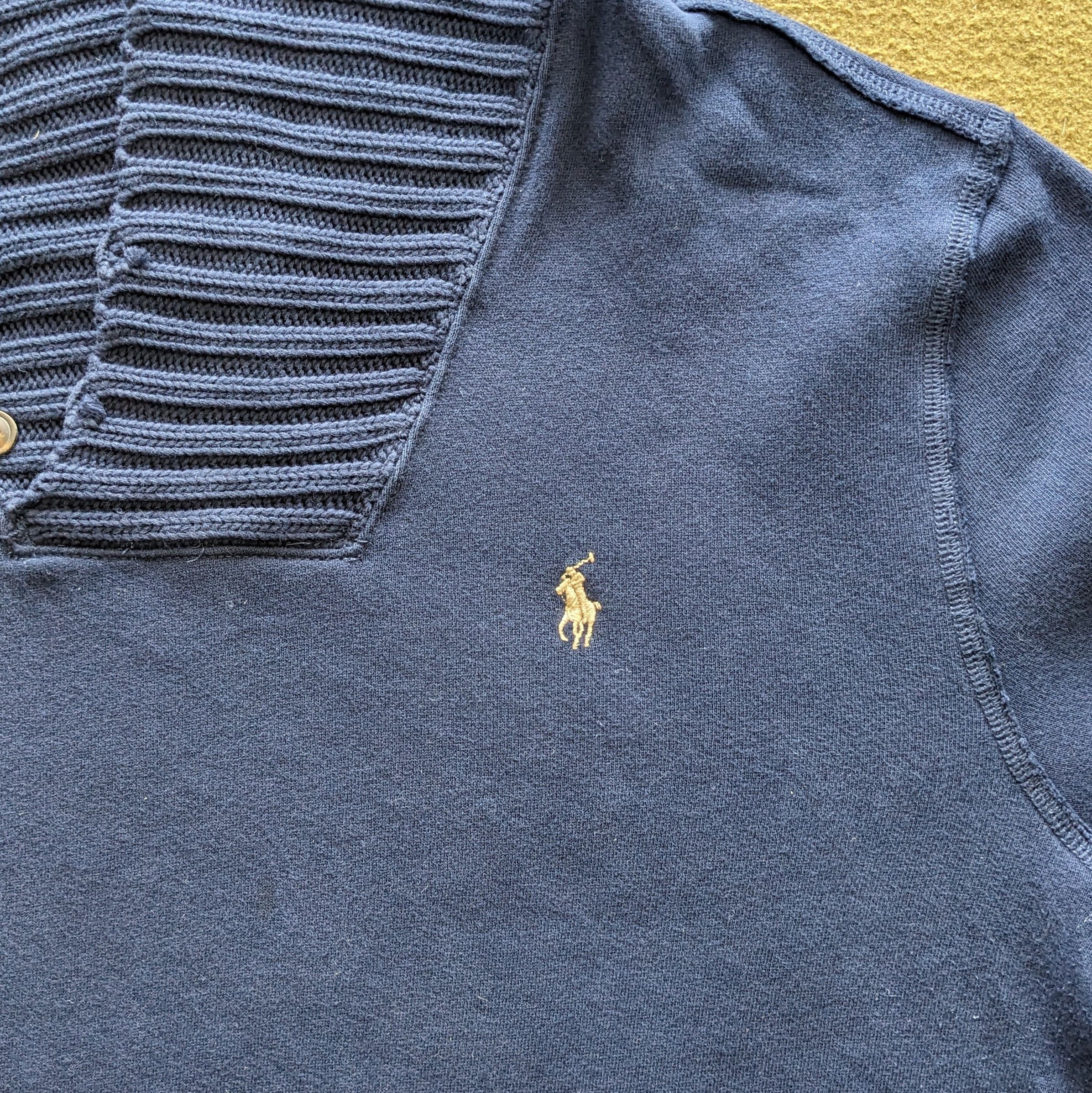 Vintage Vintage POLO by Ralph Lauren Luxury Brand Sweatshirt Size US L / EU 52-54 / 3 - 3 Thumbnail