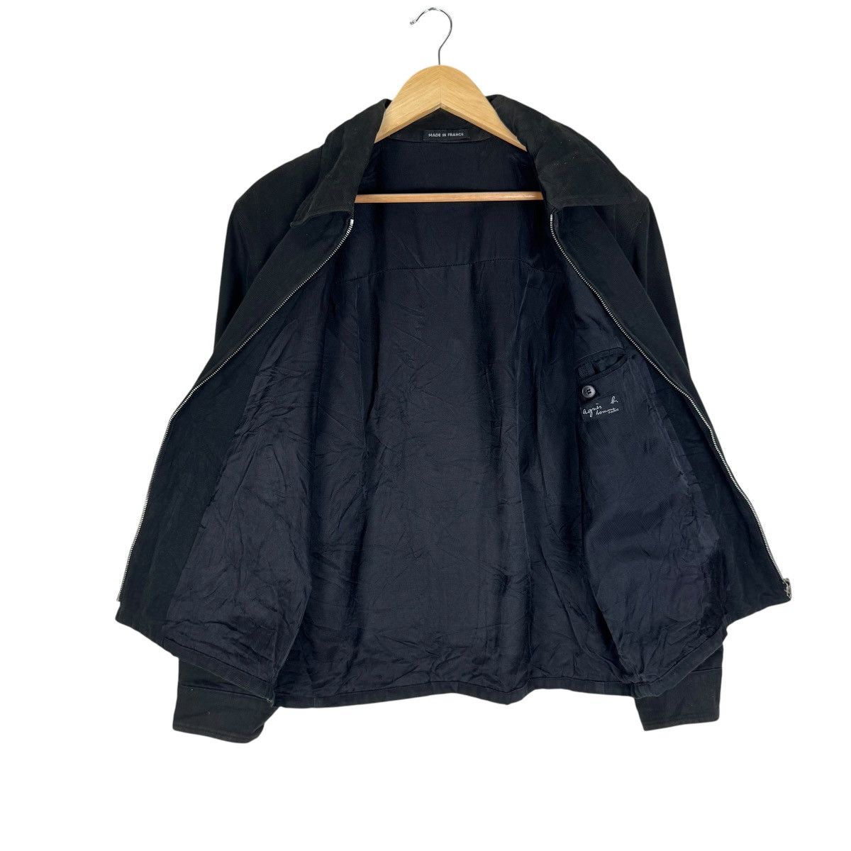 agnes b. 🔥AGNES B FRANCE BOMBER ZIPPER JACKET Size US S / EU 44-46 / 1 - 10 Thumbnail