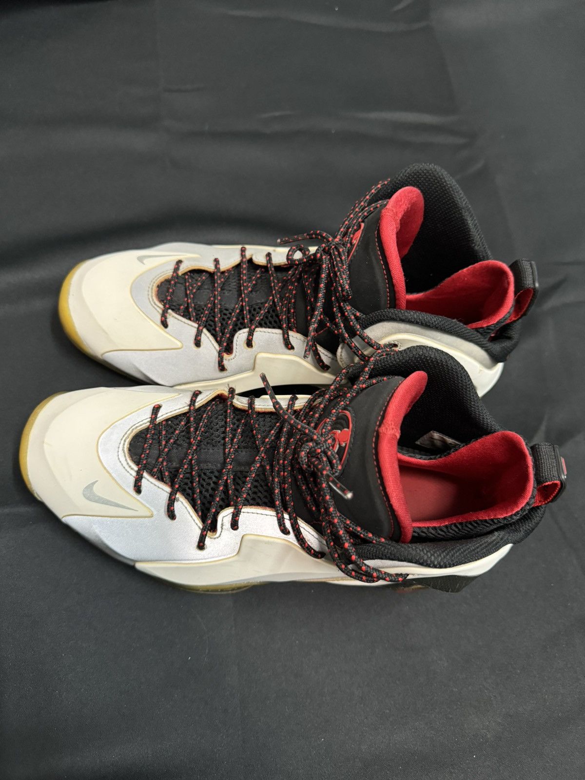 Nike Nike Lil Penny Posite White/Red Size US 9.5 / EU 42-43 - 3 Thumbnail