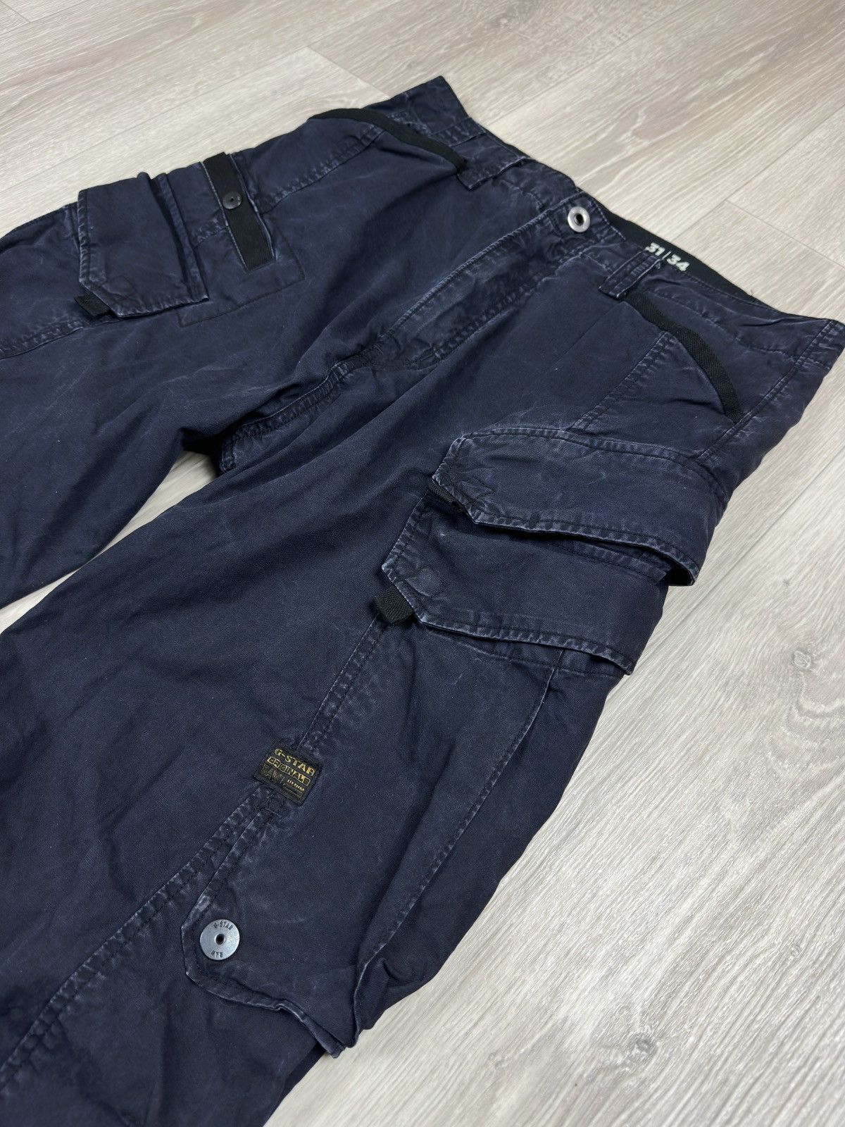 G-Star G-Star Raw Rovic Zip 3D Regular Tapered Cargo Pants Size US 31 - 5 Thumbnail
