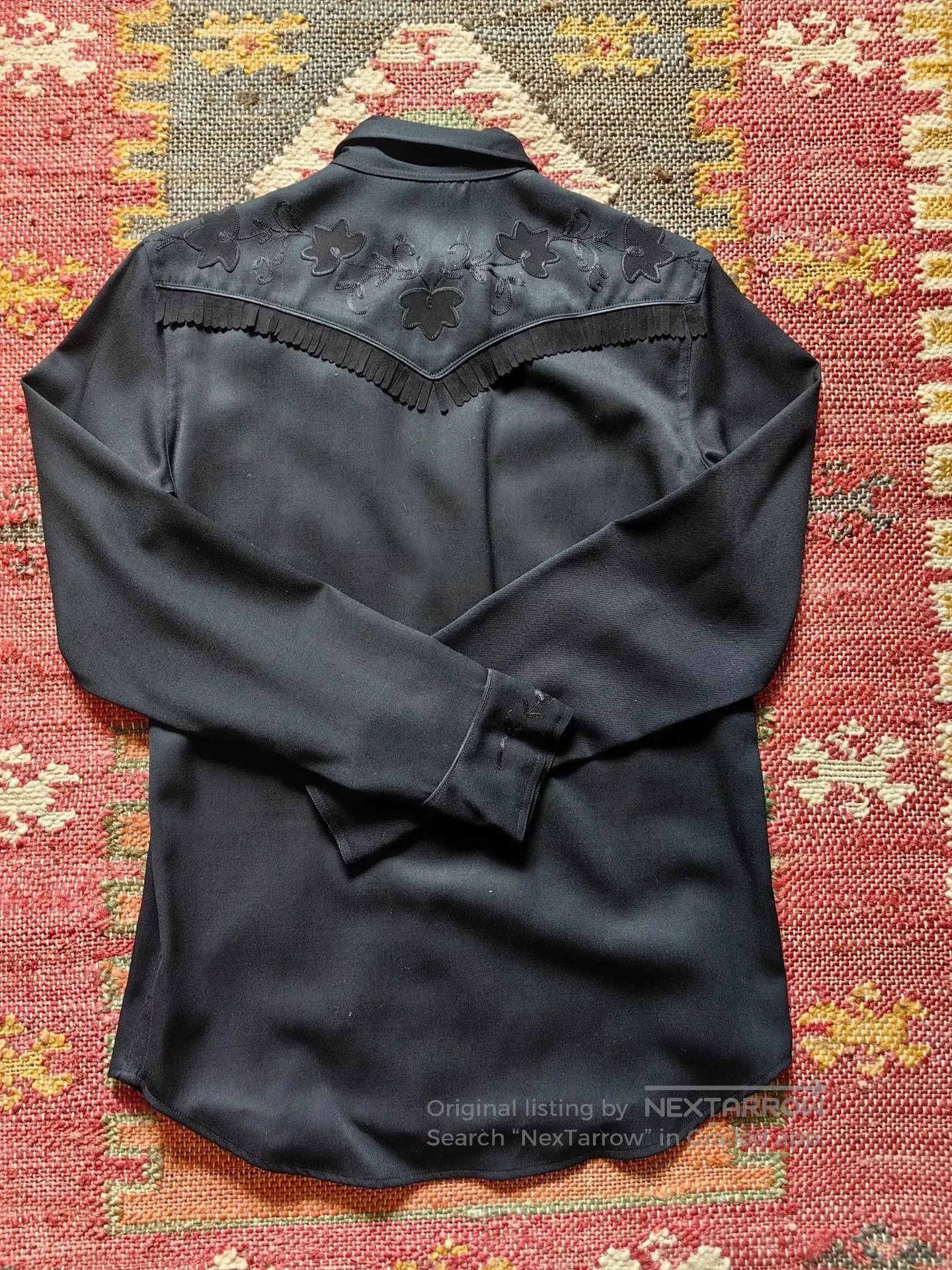 RRL Ralph Lauren RRL Limited Edition Western Fringe Shirt. Size US M / EU 48-50 / 2 - 2 Thumbnail