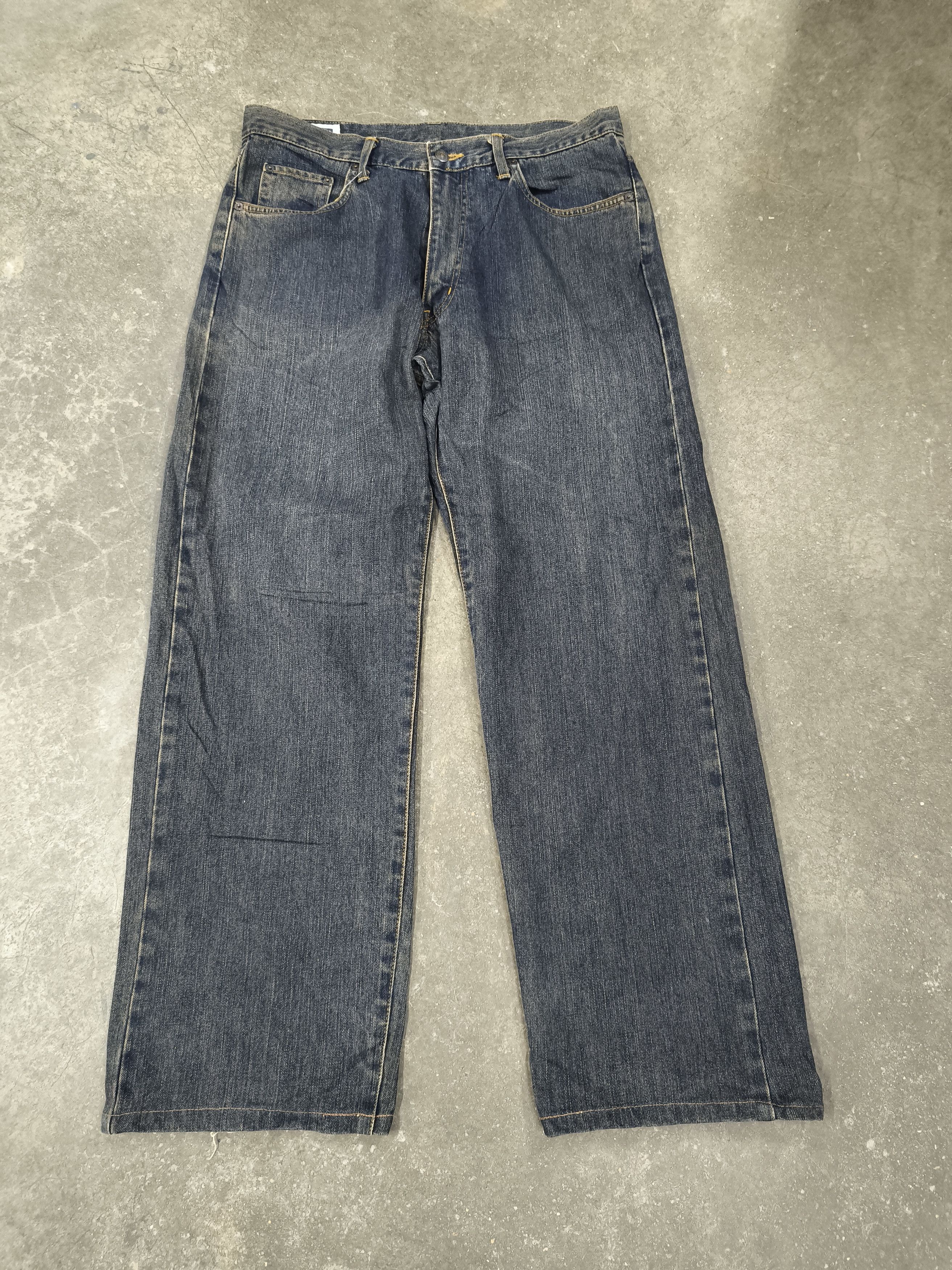 Beauty Beast 🔥Baggy🔥🔥 Vintage Edwin Jeans Baggy street fashion Size US 35 - 3 Thumbnail