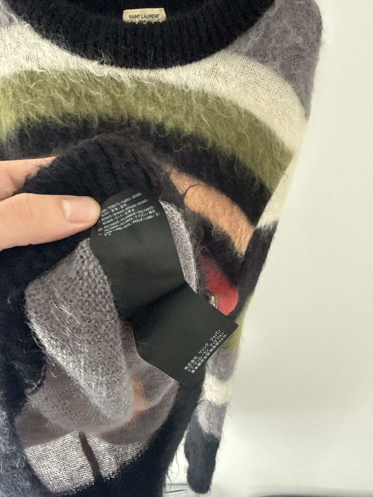 Saint Laurent Paris Saint Laurent Paris Mohair sweater FW17 Size US XL / EU 56 / 4 - 9 Thumbnail