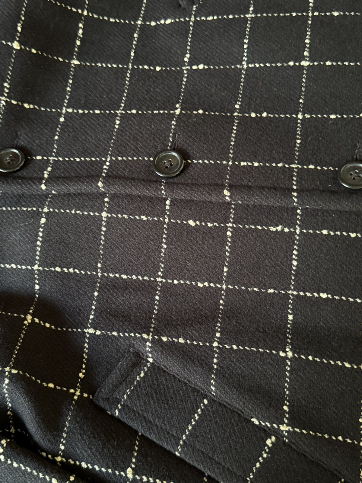 Supreme Supreme Wool Windowpane Overcoat Size US S / EU 44-46 / 1 - 5 Thumbnail