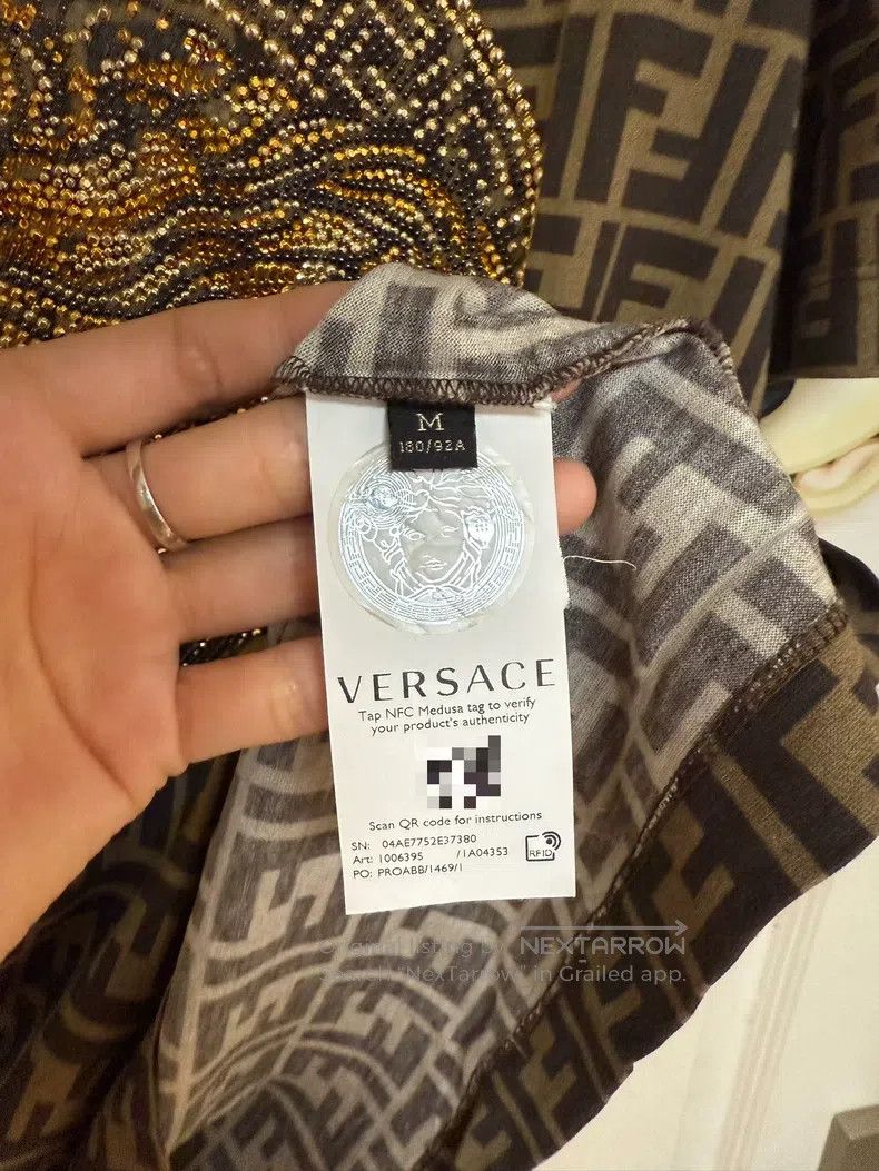 Versace Versace Co-branded T-shirt Size US M / EU 48-50 / 2 - 4 Thumbnail