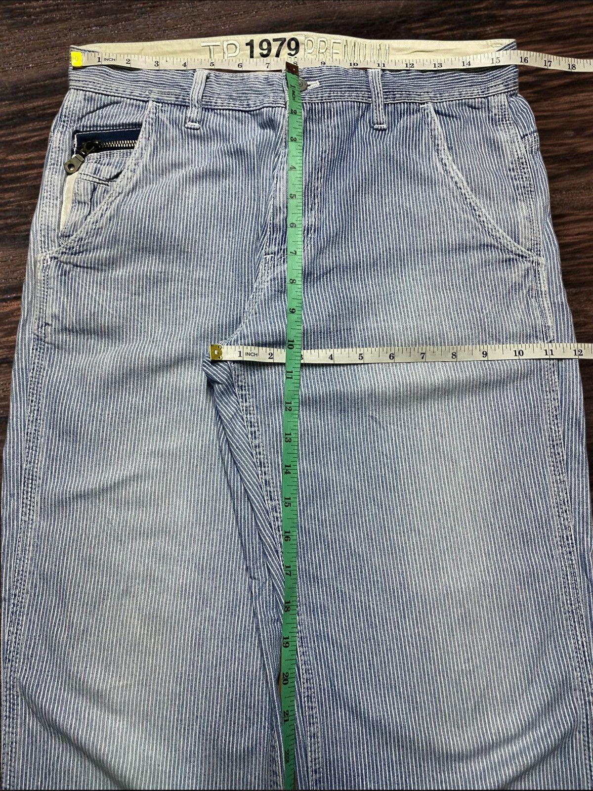 Other Vintage Japanese Brand Think Pink Hickory Buckle Back Pants Size US 31 - 12 Thumbnail
