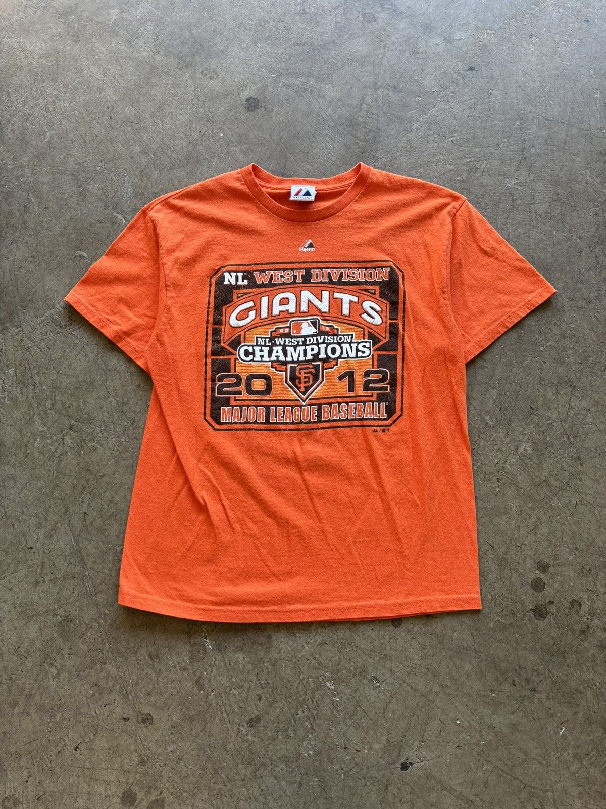 MLB Y2k San Francisco Giants NL West Champions Tee Shirt Size US L / EU 52-54 / 3 - 1 Thumbnail