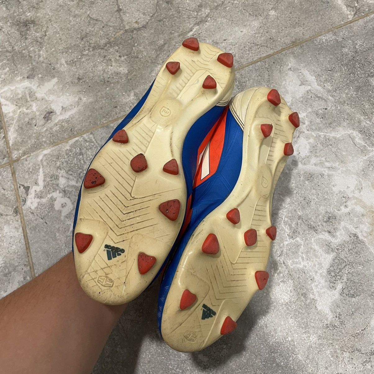 Adidas Vintage Soccer Boots Adidas f50 sprint web Predator shoes pr Size US 9.5 / EU 42-43 - 11 Thumbnail
