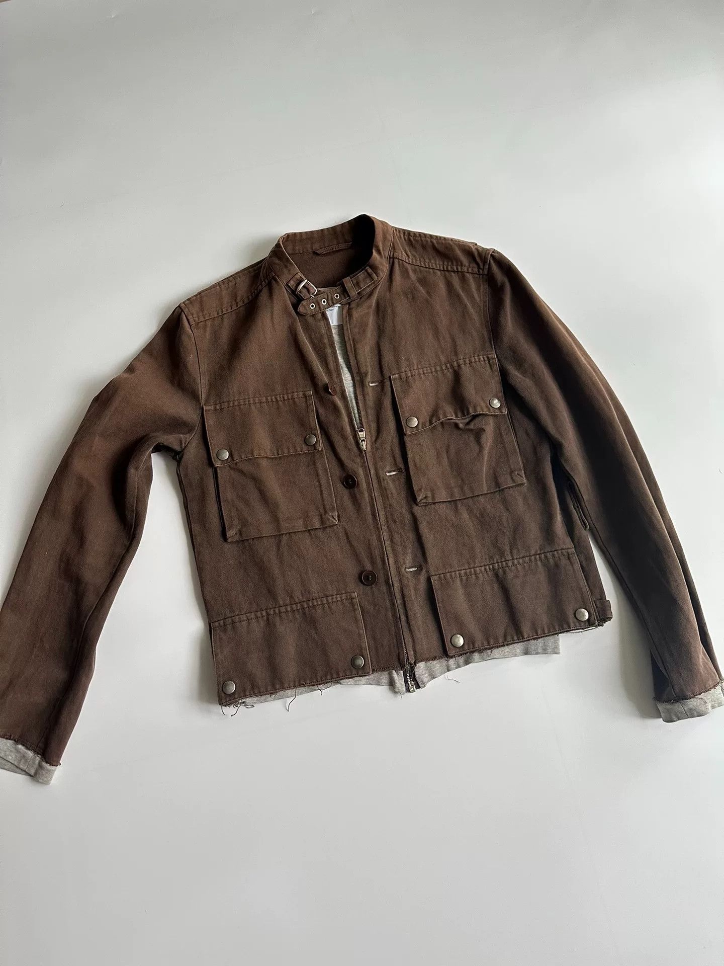 Hussein Chalayan Hussein Chalayan 03SS Layered Motorcycle Jacket Size US S / EU 44-46 / 1 - 1 Thumbnail