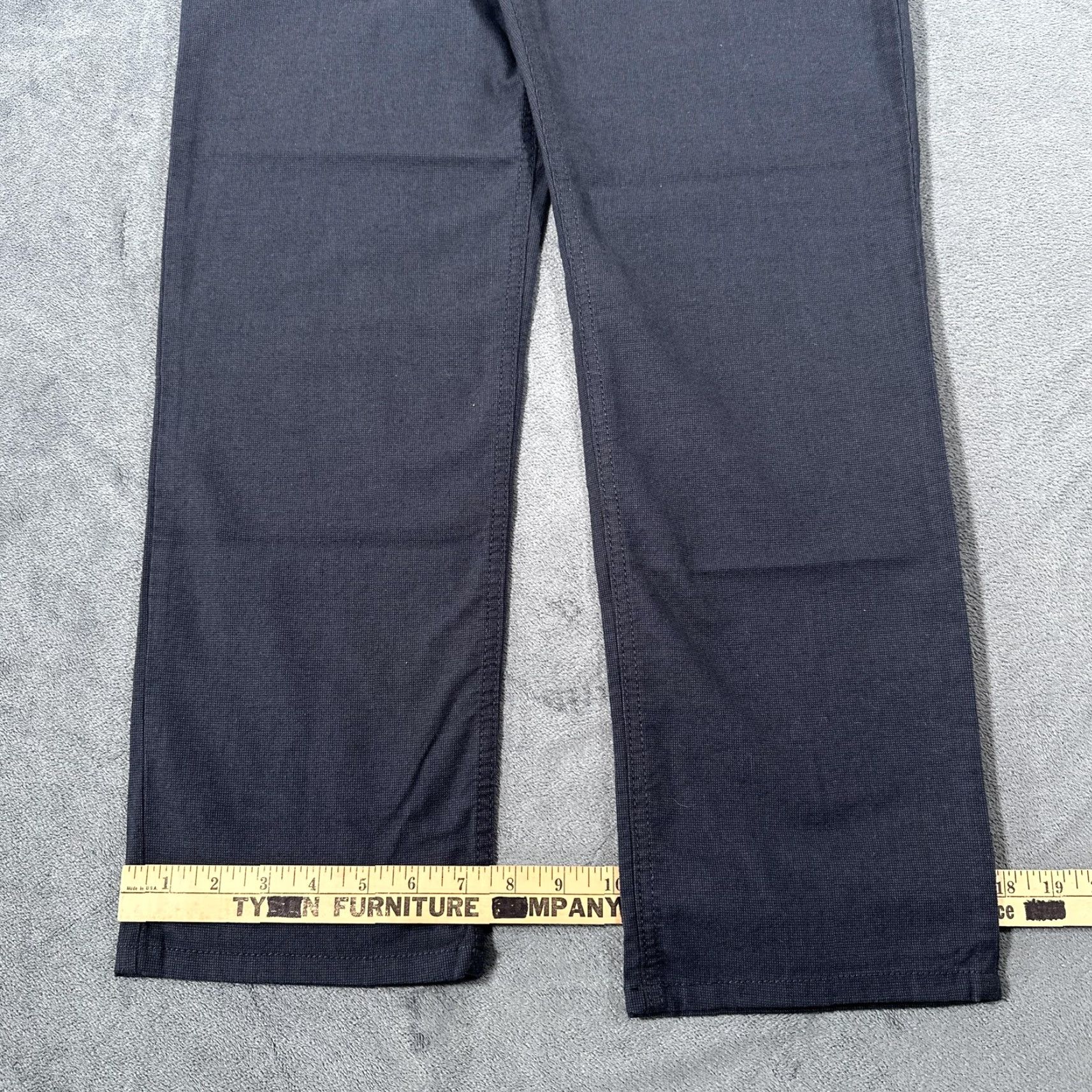 BRAX BRAX Feel Good Cooper Regular Fit Pants - Men - 33x28 - Dark Blue - Chino - Five Pocket - Flat Front - Stretch/Comfort - Business Casual Travel - Mens Size US 33 - 2 Thumbnail