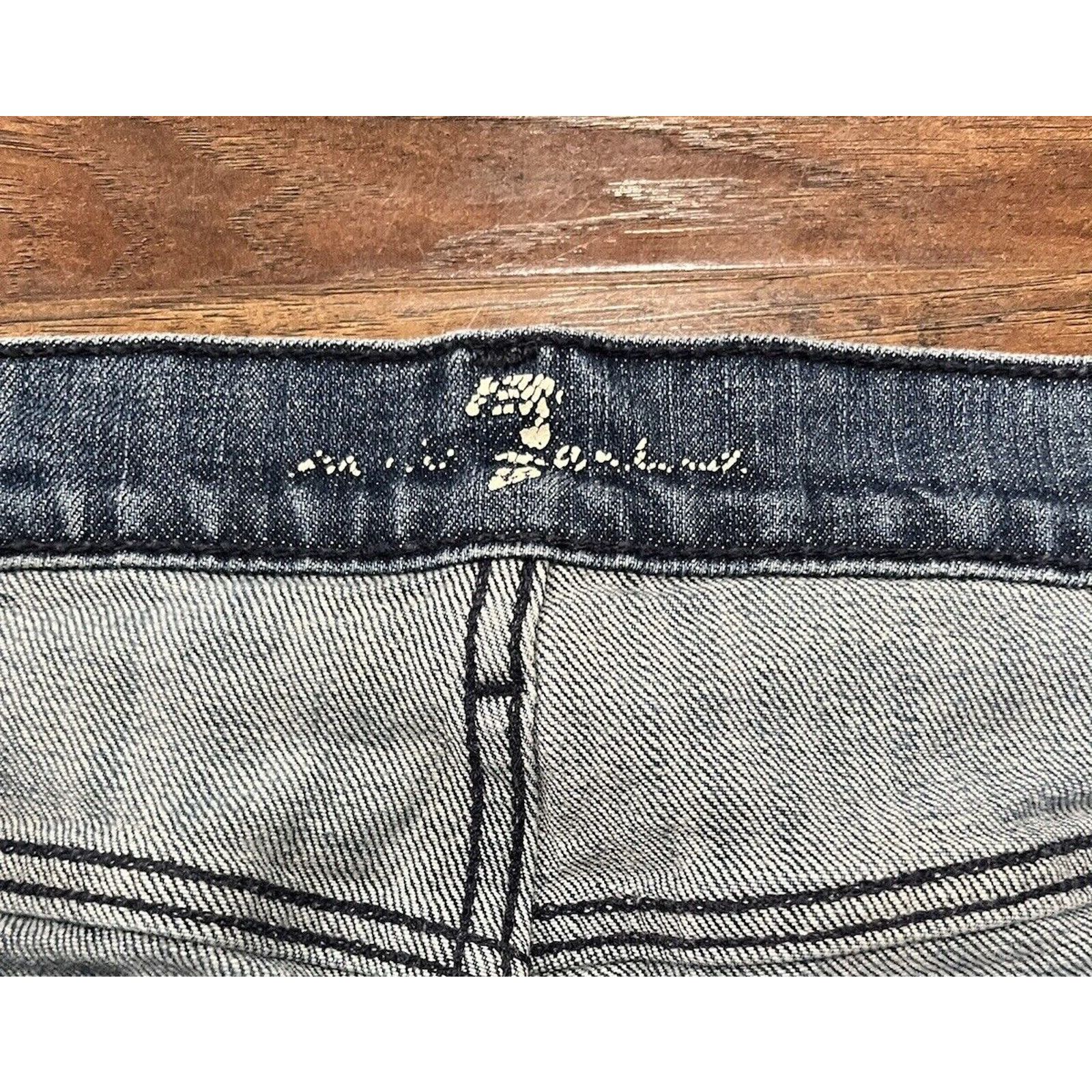 7 For All Mankind 7 For All Mankind Bootcut Jeans Size 33 BootcutU075055U-055U Size 33" - 3 Thumbnail