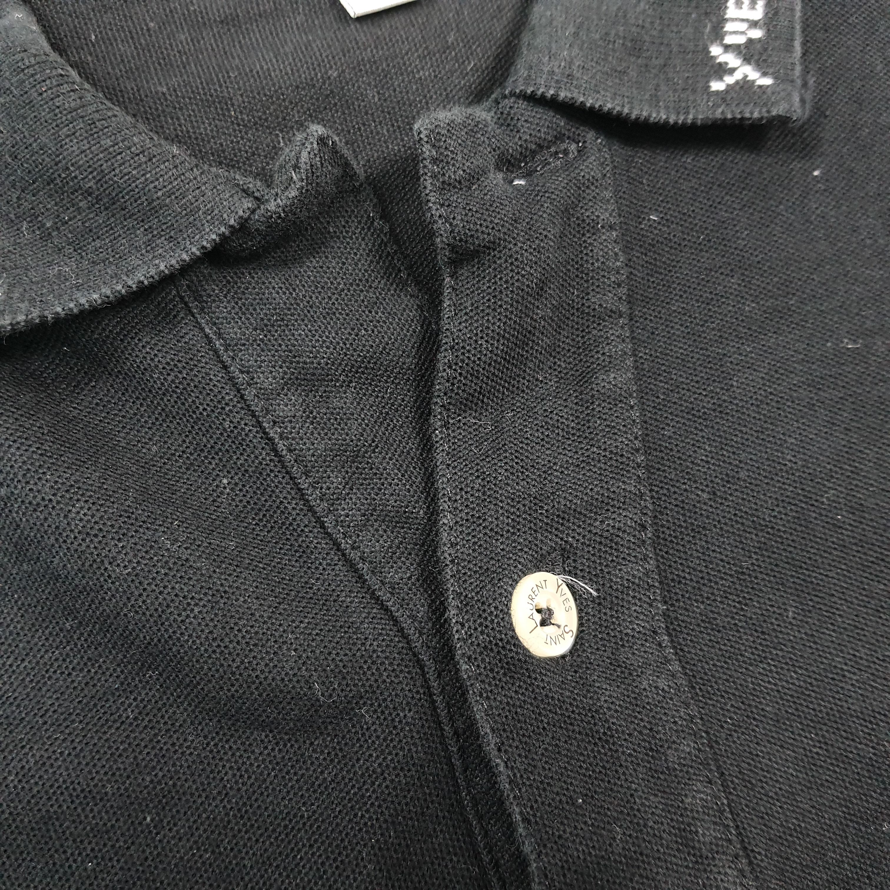 Yves Saint Laurent Vintage Yves Saint Laurent Polo Shirt YSL Pour Homme C301N42 Size US M / EU 48-50 / 2 - 7 Thumbnail