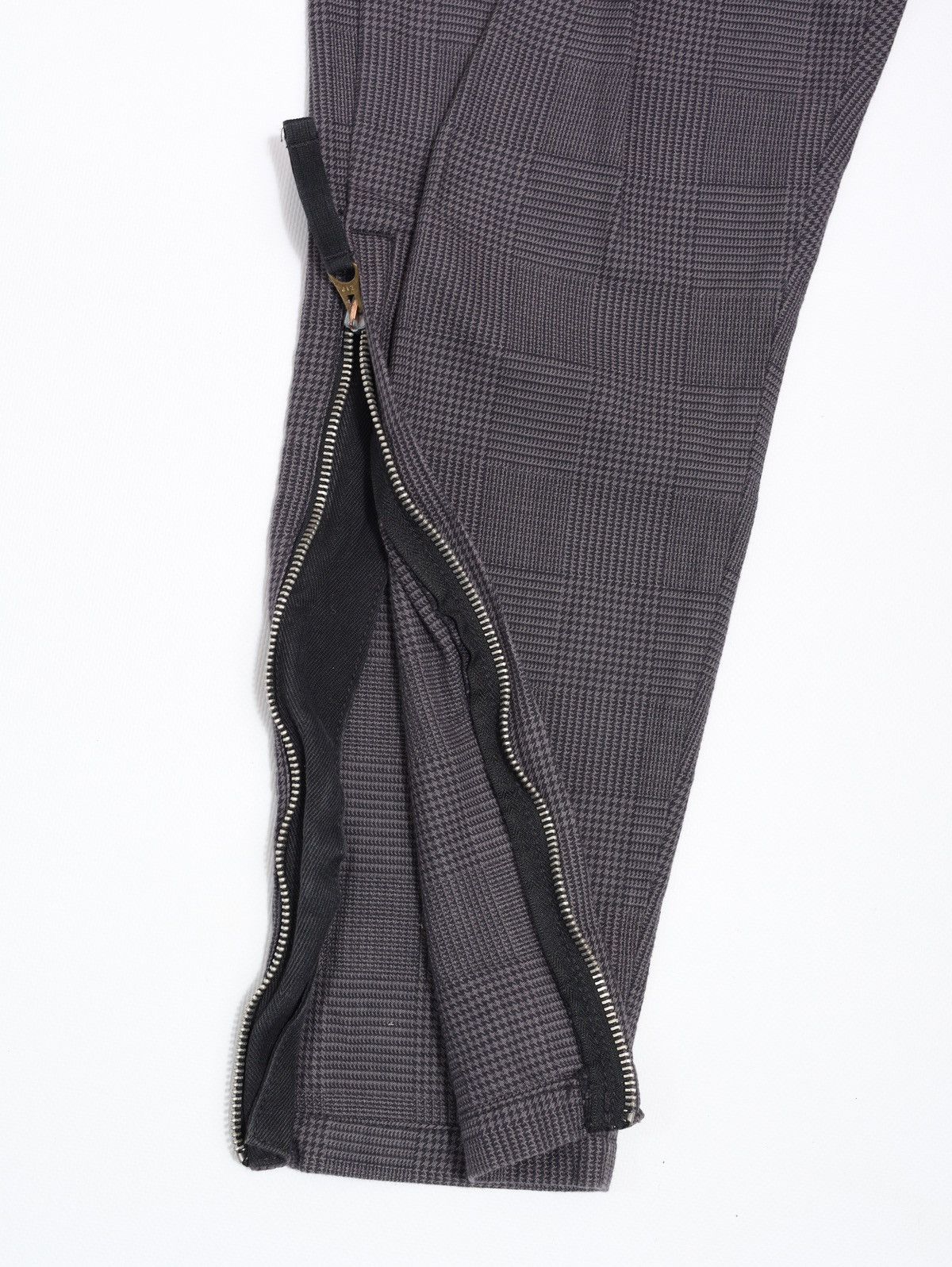 Marithe + Francois Girbaud Marithe Francois Girbaud Check Plaid Pants Trousers Gray Size 30" / US 8 / IT 44 - 2 Thumbnail