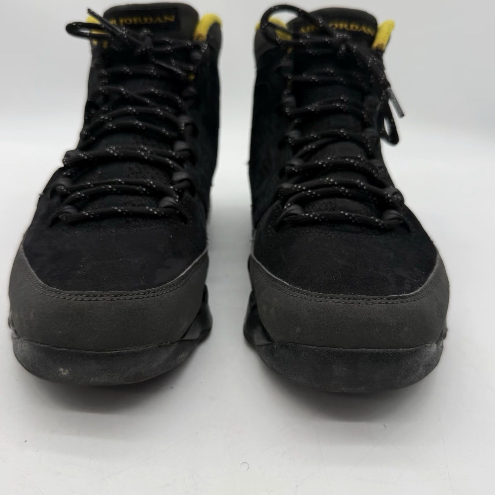 Jordan Brand Nike Air Jordan 9 Retro Black CT8019-070 Men’s 8 Sneaker Mid Top Retro 2021 Jordan 9 Retro Black Mens Size US 8 / EU 41 - 4 Thumbnail