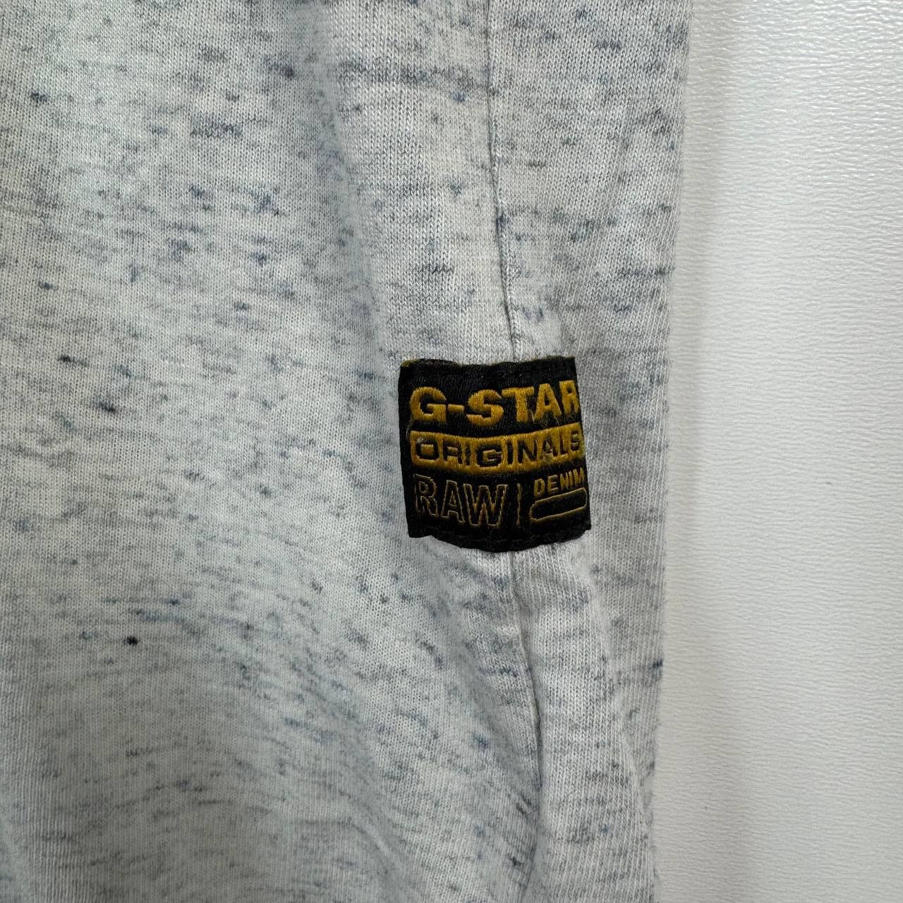 G-Star G-Star RAW Speckled Grey Basic Logo T-Shirt Mens Size XL Size US XL / EU 56 / 4 - 3 Thumbnail