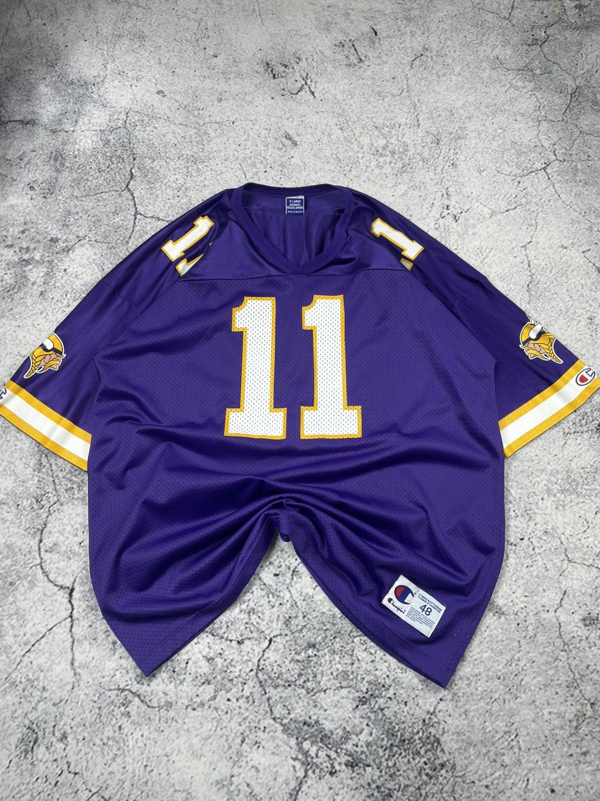 Champion Vintage Champion XL Minnesota Vikings #11Culpepper NFLJersey Size US XL / EU 56 / 4 - 2 Thumbnail