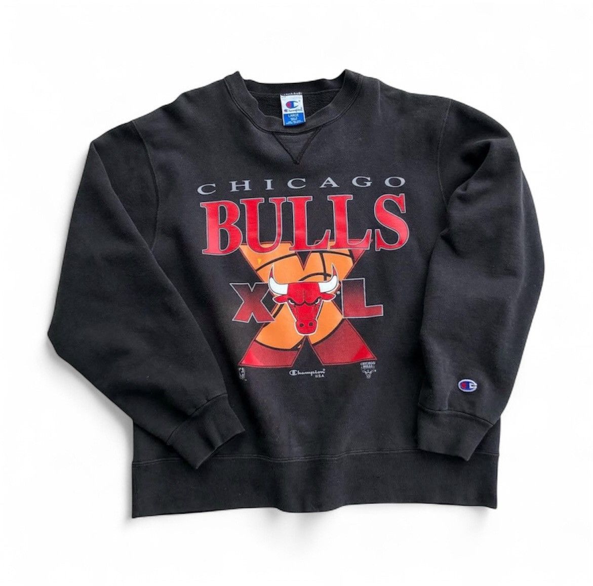 Champion vintage Champion x Chicago Bulls sweatshirt Size US L / EU 52-54 / 3 - 1 Thumbnail