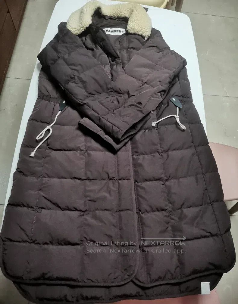 Jil Sander Jil Sander size 34 Wool Collar Plaid Long Down Jacket Size M / US 6-8 / IT 42-44 - 6 Thumbnail